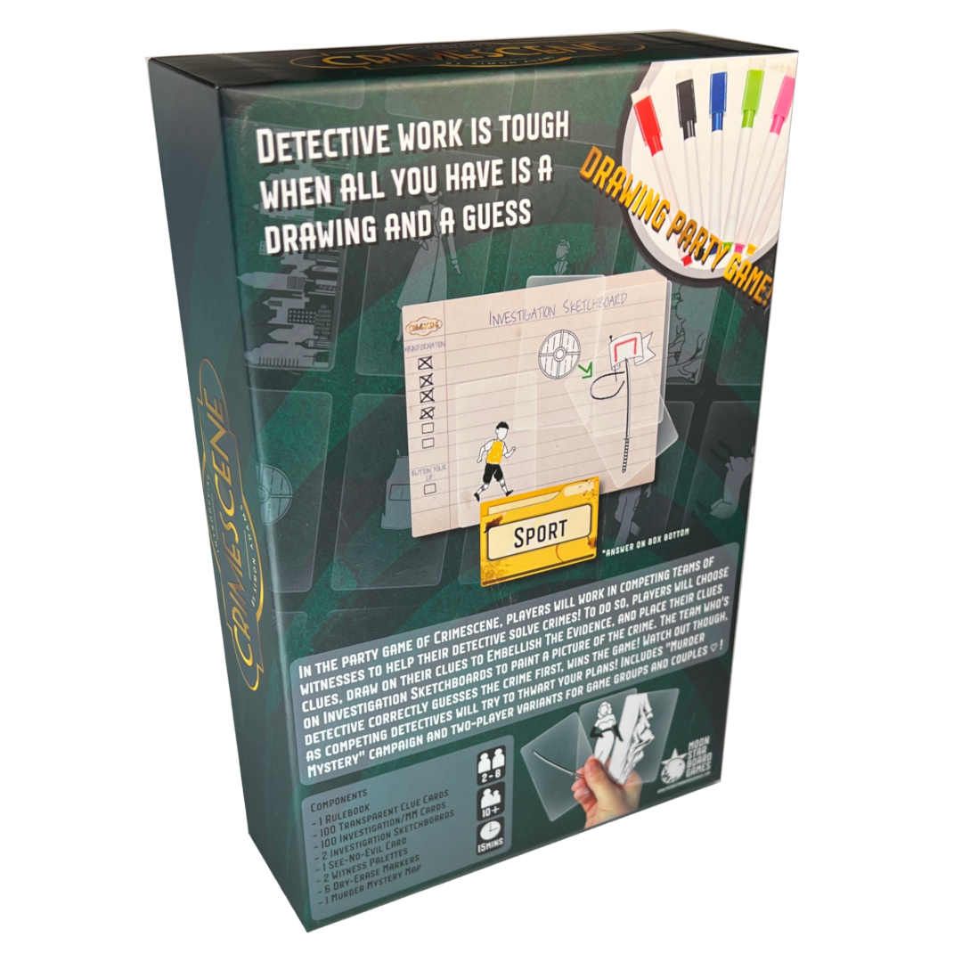 Crimescene: A Drawing Party Game