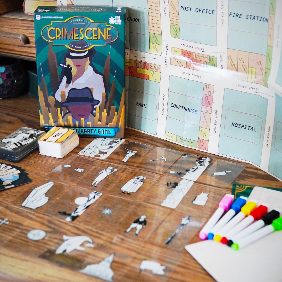 Crimescene: A Drawing Party Game