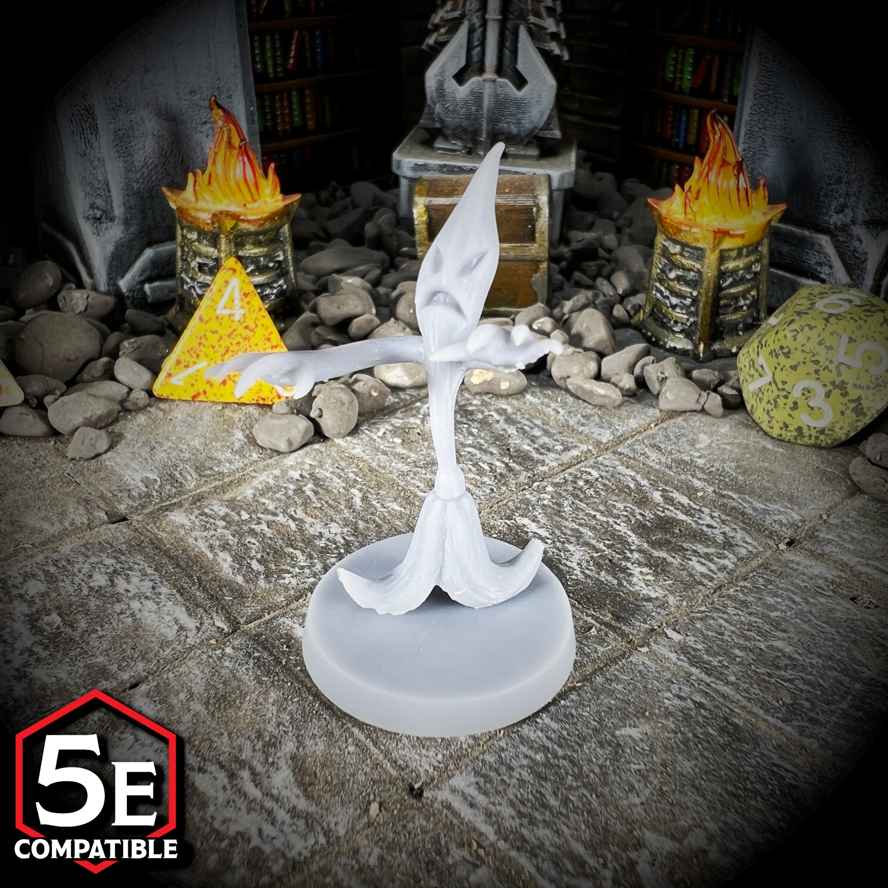 The highest quality, reasonably priced 28mm scale Animated Broom miniatures for Dungeons & Dragons, Pathfinder, GURPS, and other TTRPGS!