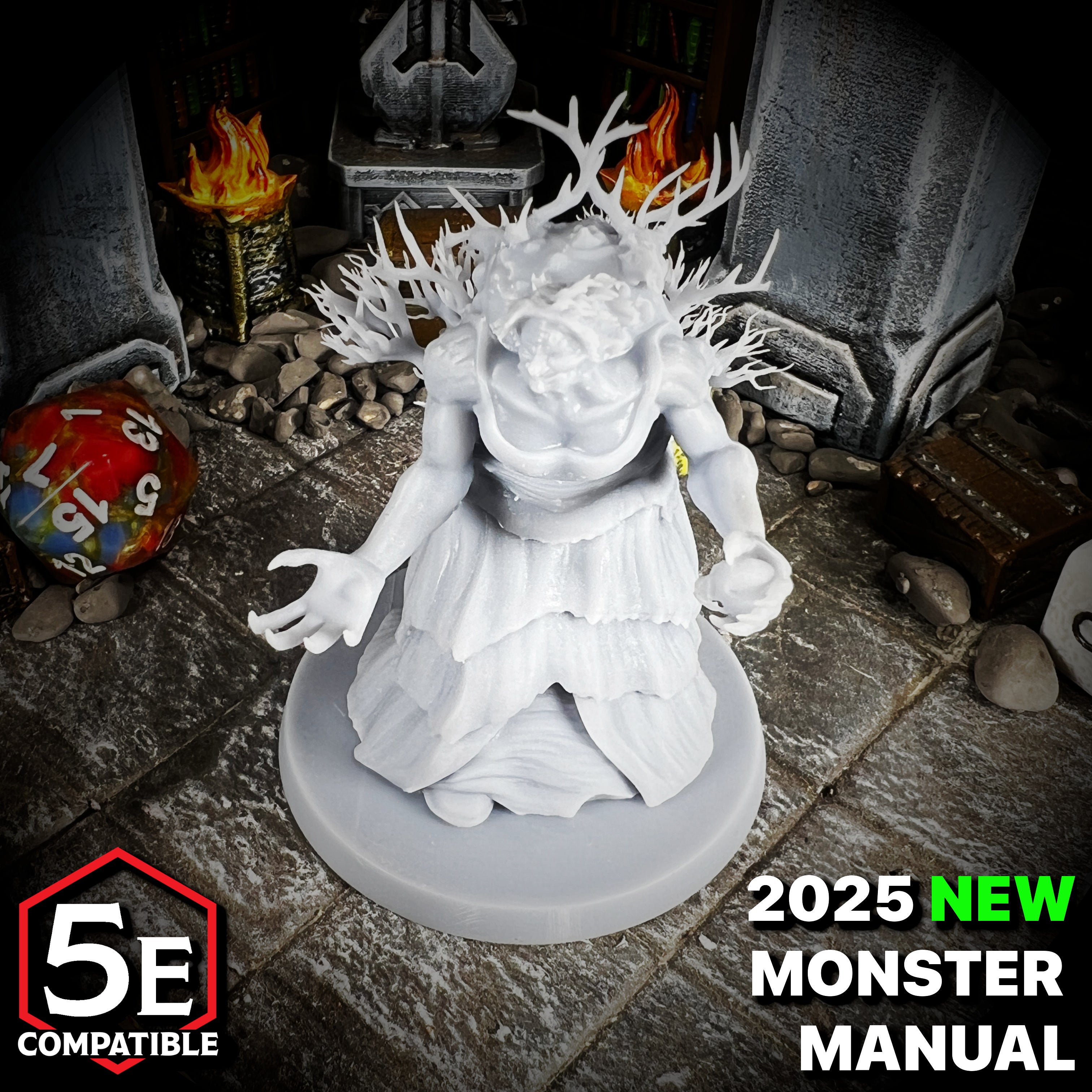 The highest quality, reasonably priced 28mm scale Arch-Hag miniatures for Dungeons & Dragons, Pathfinder, GURPS, and other TTRPGS!