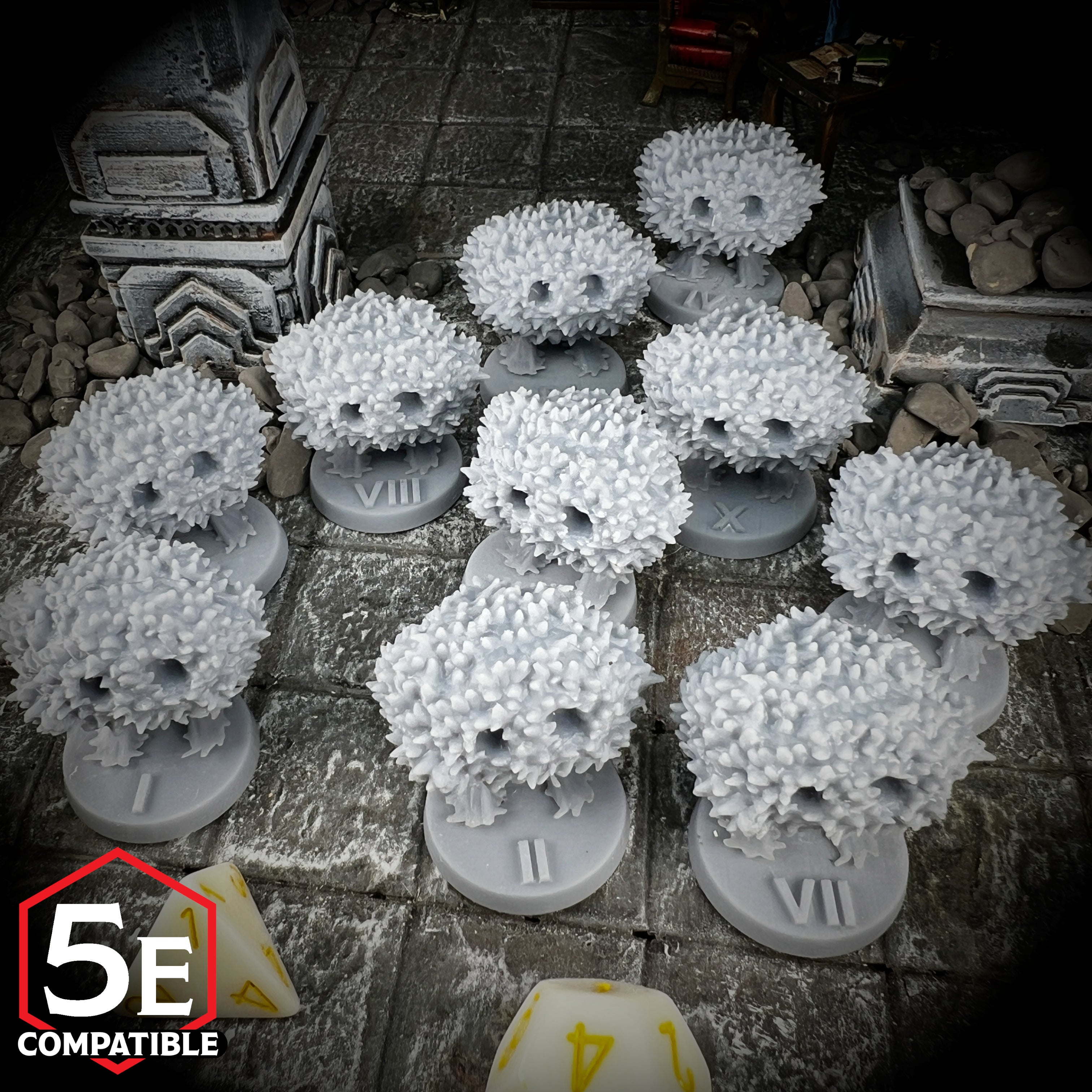 The highest quality, reasonably priced 28mm scale Awakened Shrub miniatures for Dungeons & Dragons, Pathfinder, GURPS, and other TTRPGS!