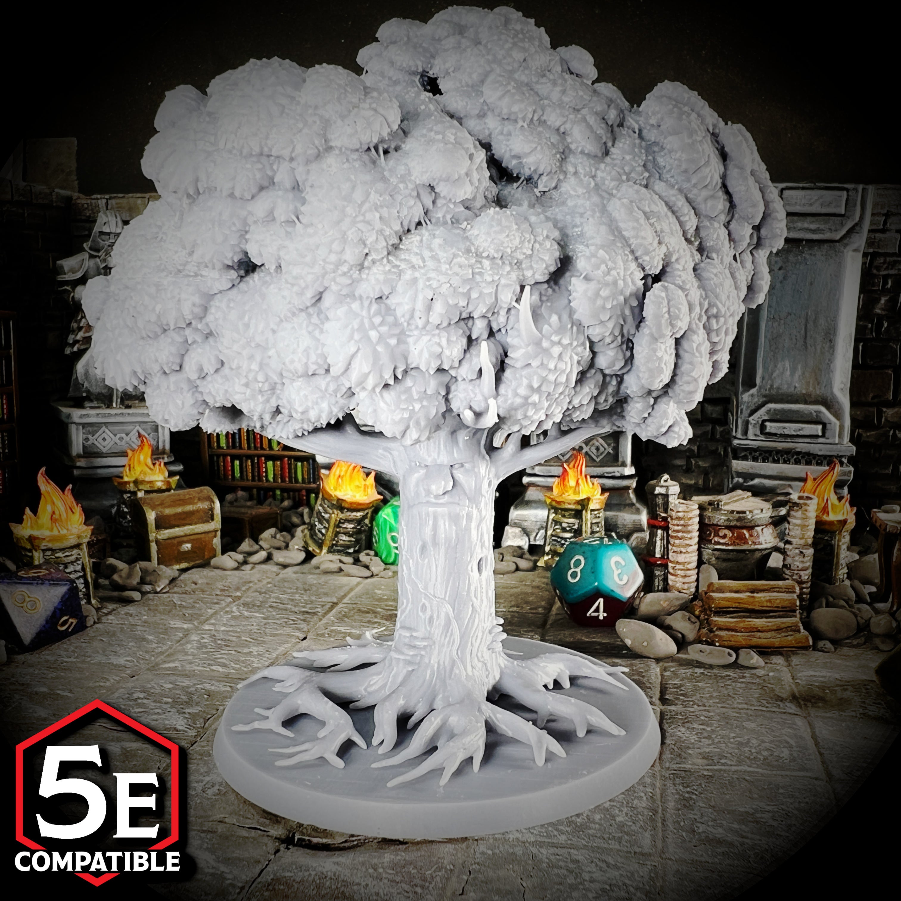 The highest quality, reasonably priced 28mm scale Awakened Tree miniatures for Dungeons & Dragons, Pathfinder, GURPS, and other TTRPGS!
