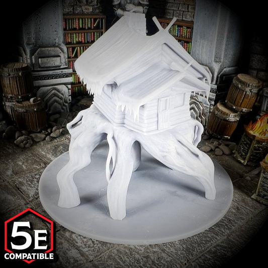 The highest quality, reasonably priced 28mm scale Baba Lysanga's Creeping Hut miniatures for Dungeons & Dragons, Pathfinder, GURPS, and other TTRPGS!