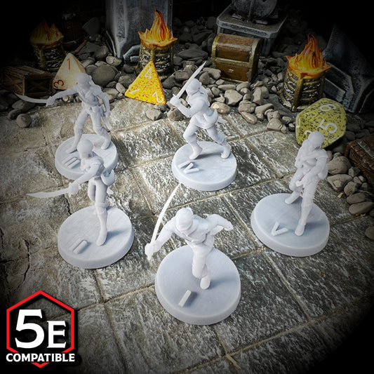 The highest quality, reasonably priced 28mm scale Bandit miniatures for Dungeons & Dragons, Pathfinder, GURPS, and other TTRPGS!