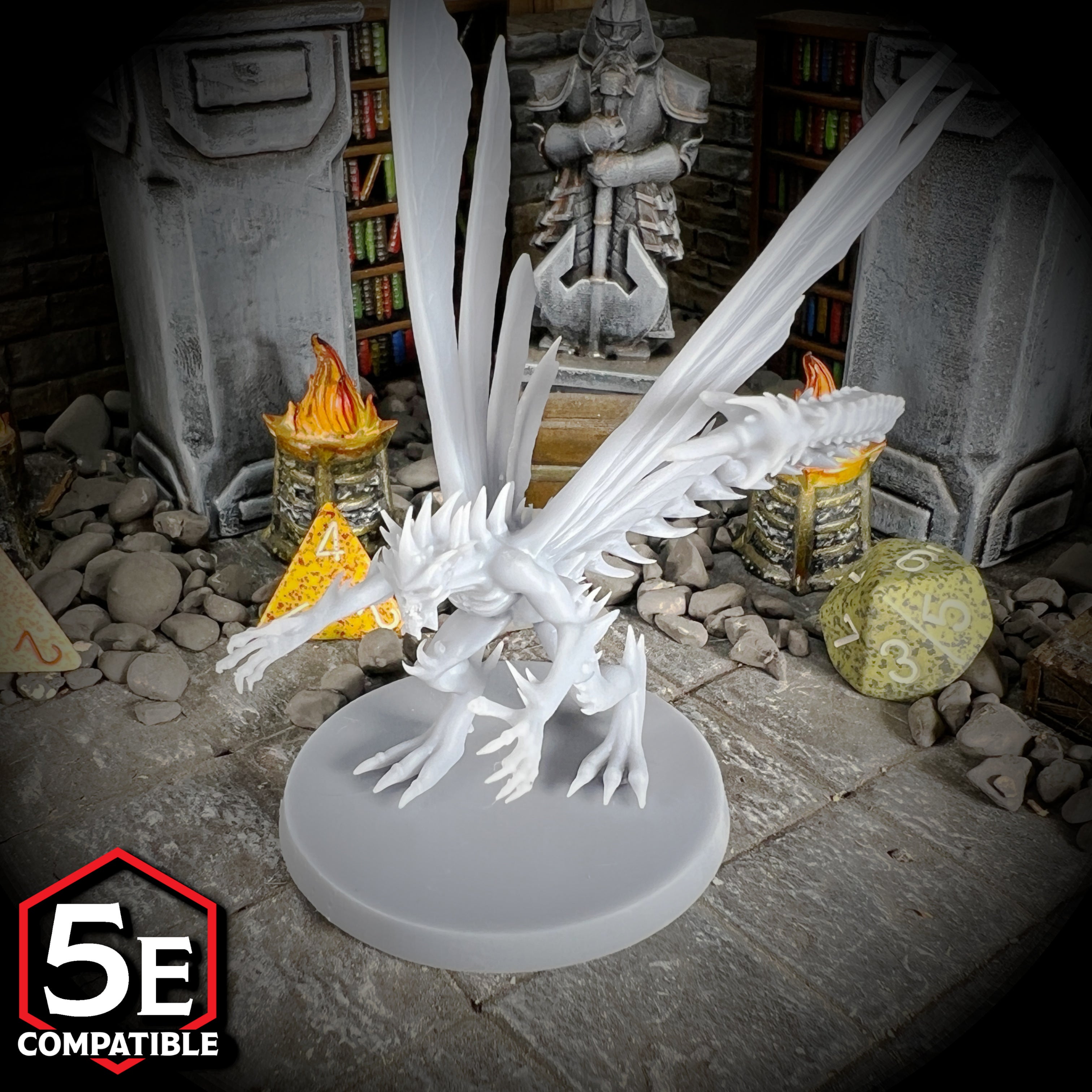 The highest quality, reasonably priced 28mm scale Bone Devil miniatures for Dungeons & Dragons, Pathfinder, GURPS, and other TTRPGS!