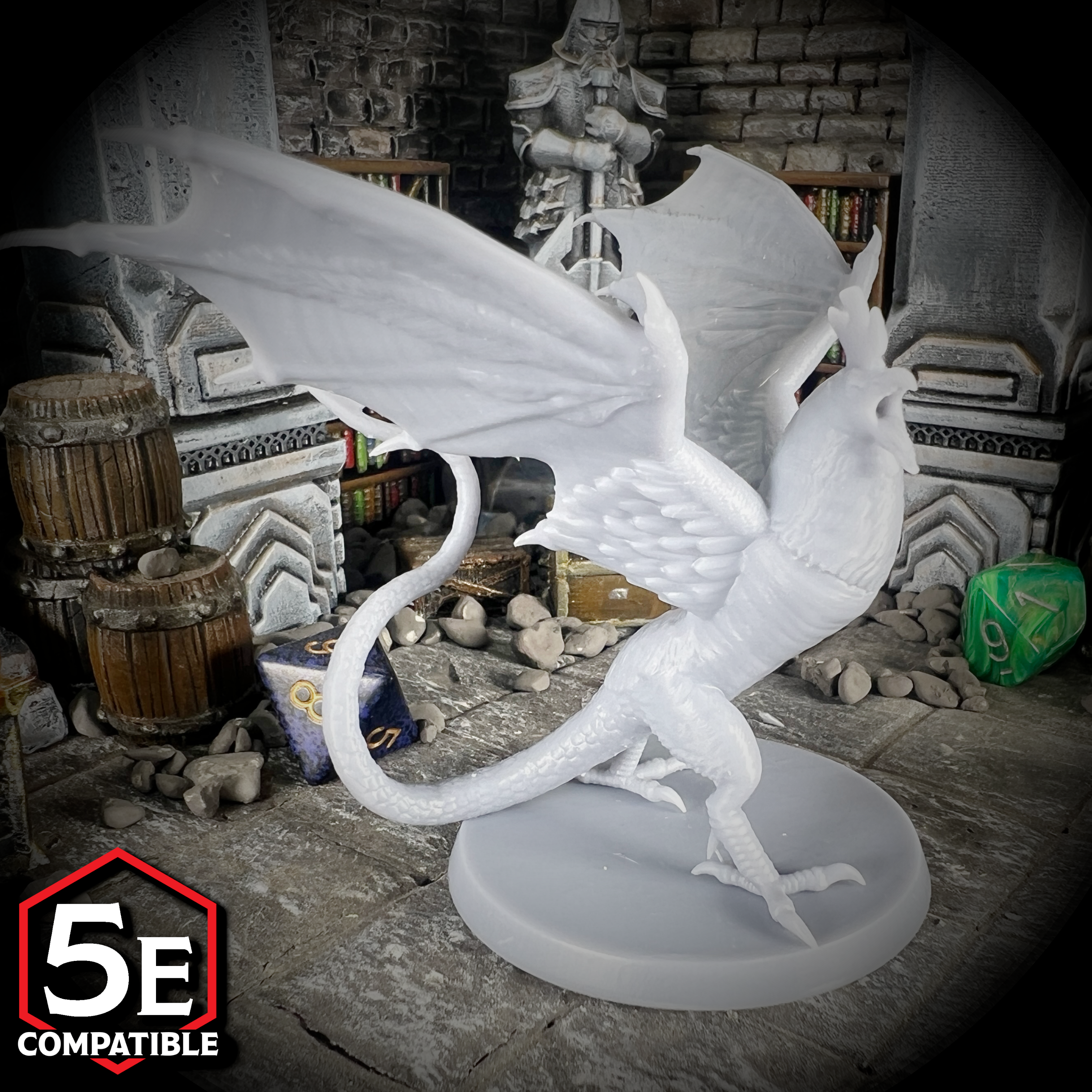 Cockatrice Regent - Fantasy TTRPG Miniatures