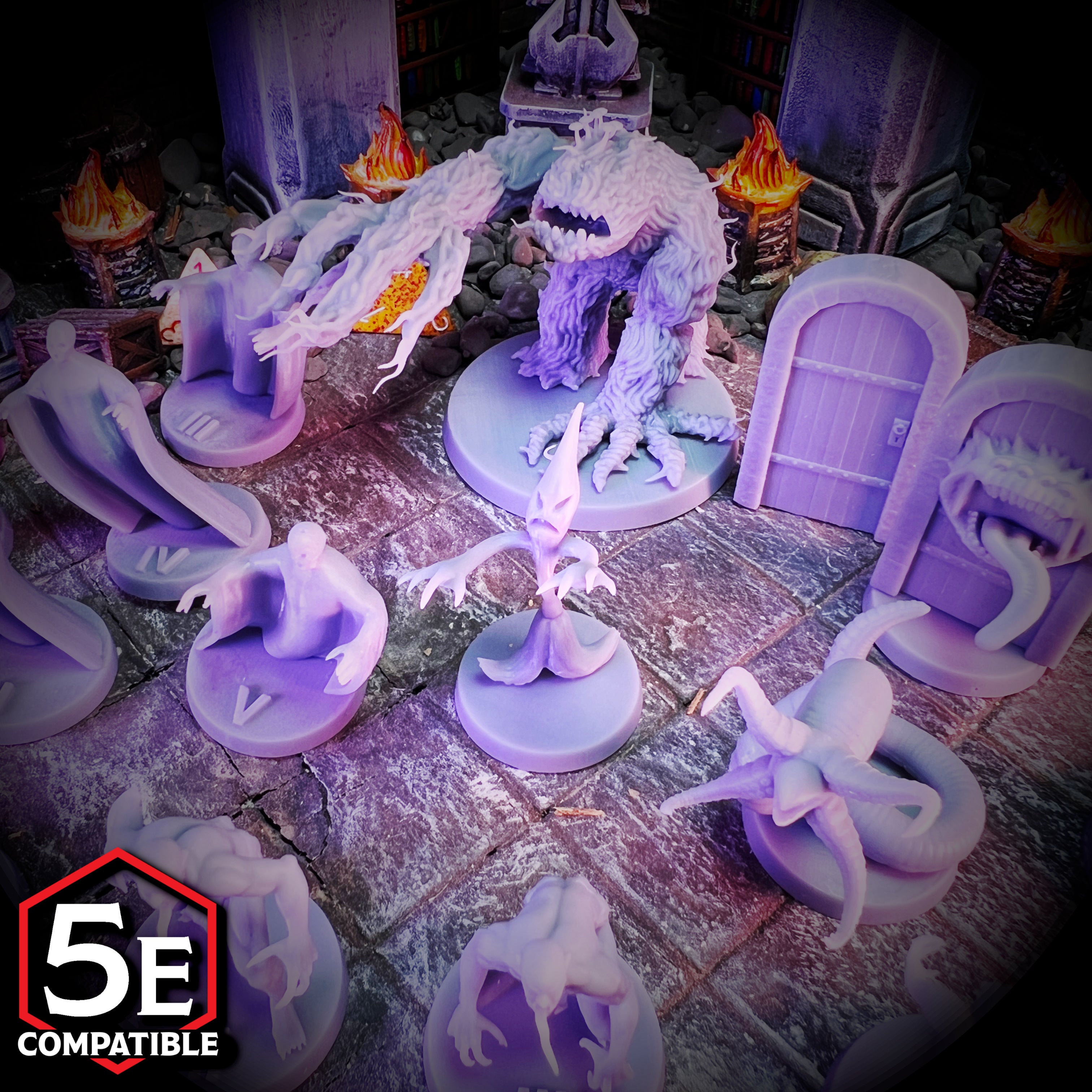 The highest quality, reasonably priced 28mm scale Curse of Stradh Death House miniatures for Dungeons & Dragons, Pathfinder, GURPS, and other TTRPGS!