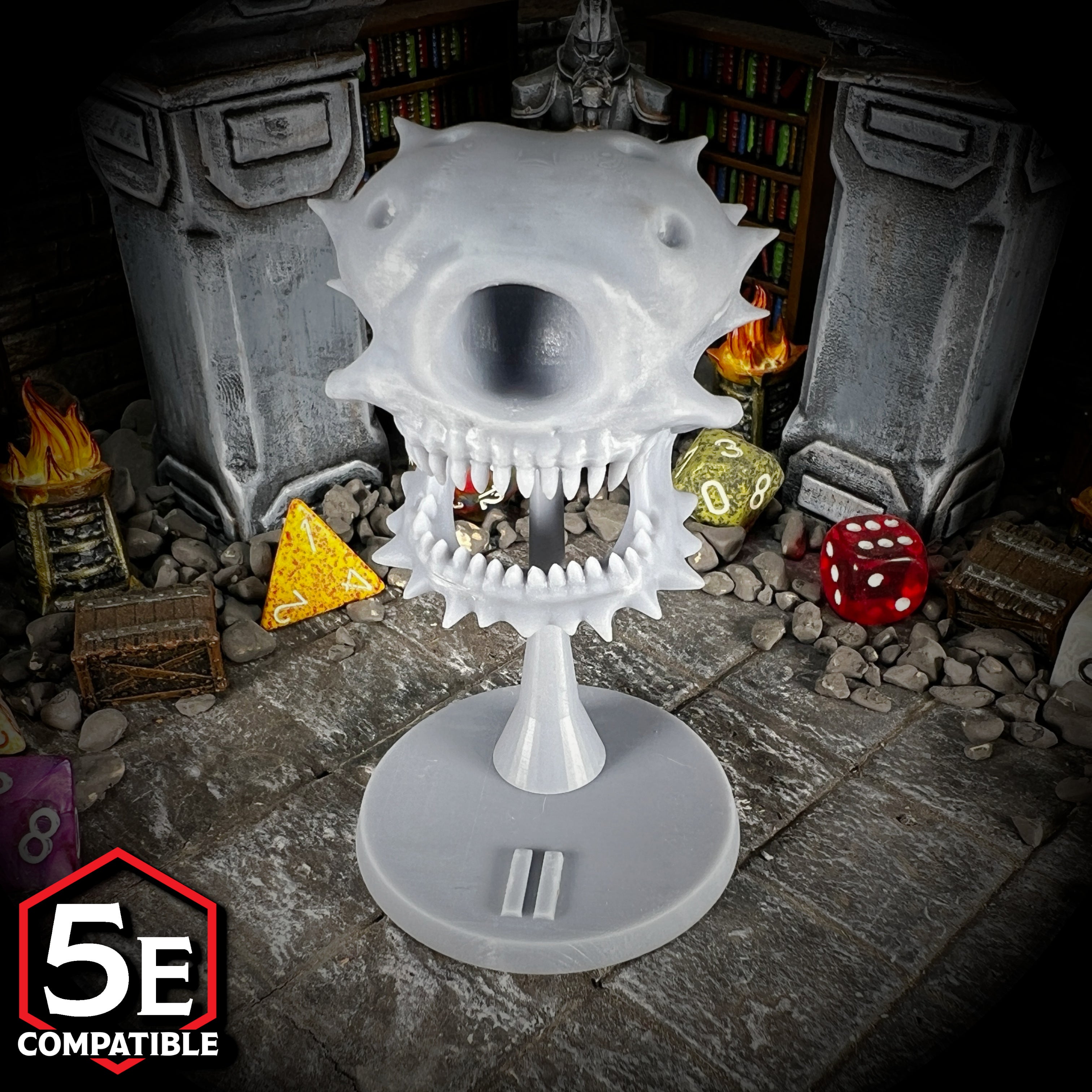 The highest quality, reasonably priced 28mm scale Death Tyrant miniatures for Dungeons & Dragons, Pathfinder, GURPS, and other TTRPGS!