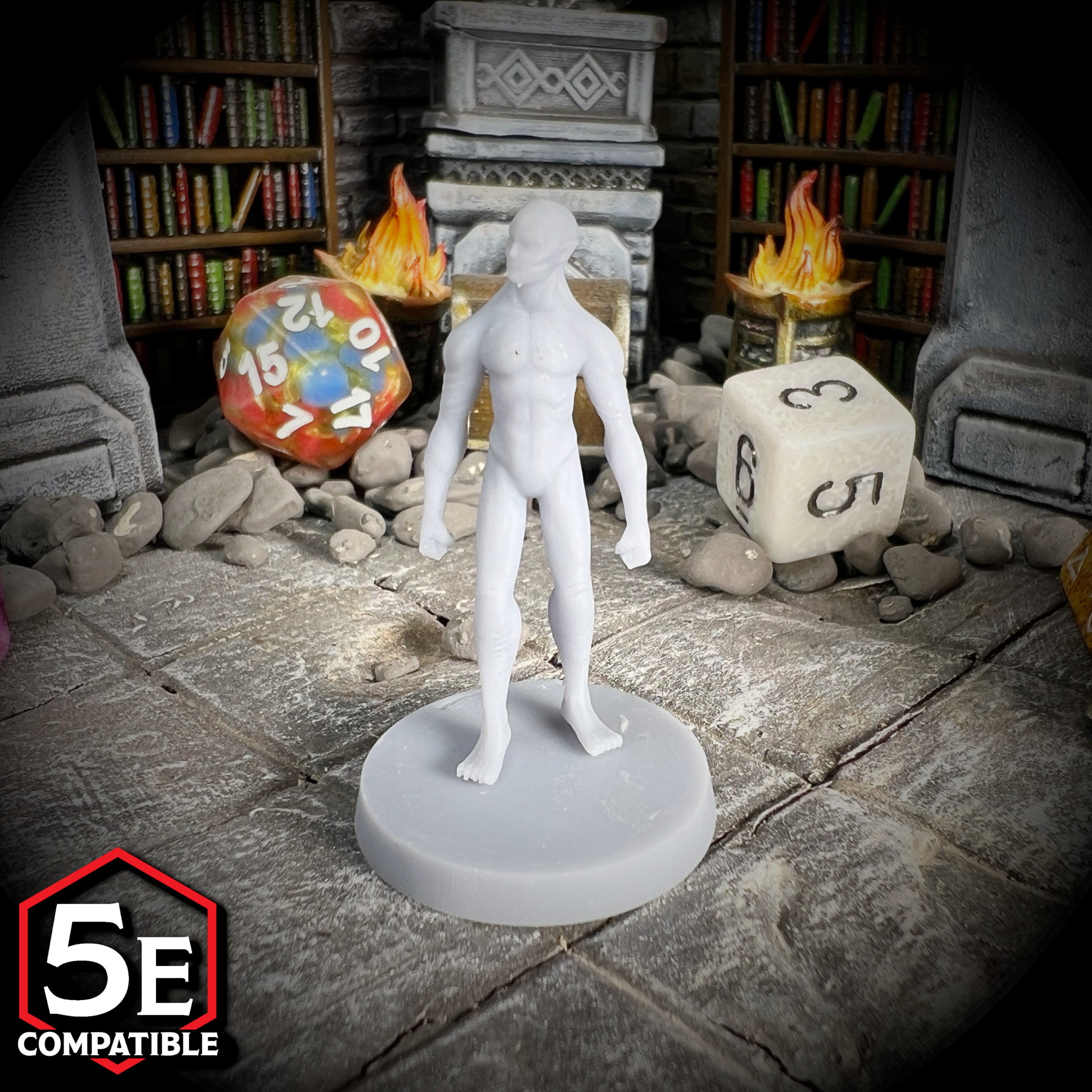 The highest quality, reasonably priced 28mm scale Doppelganger miniatures for Dungeons & Dragons, Pathfinder, GURPS, and other TTRPGS!