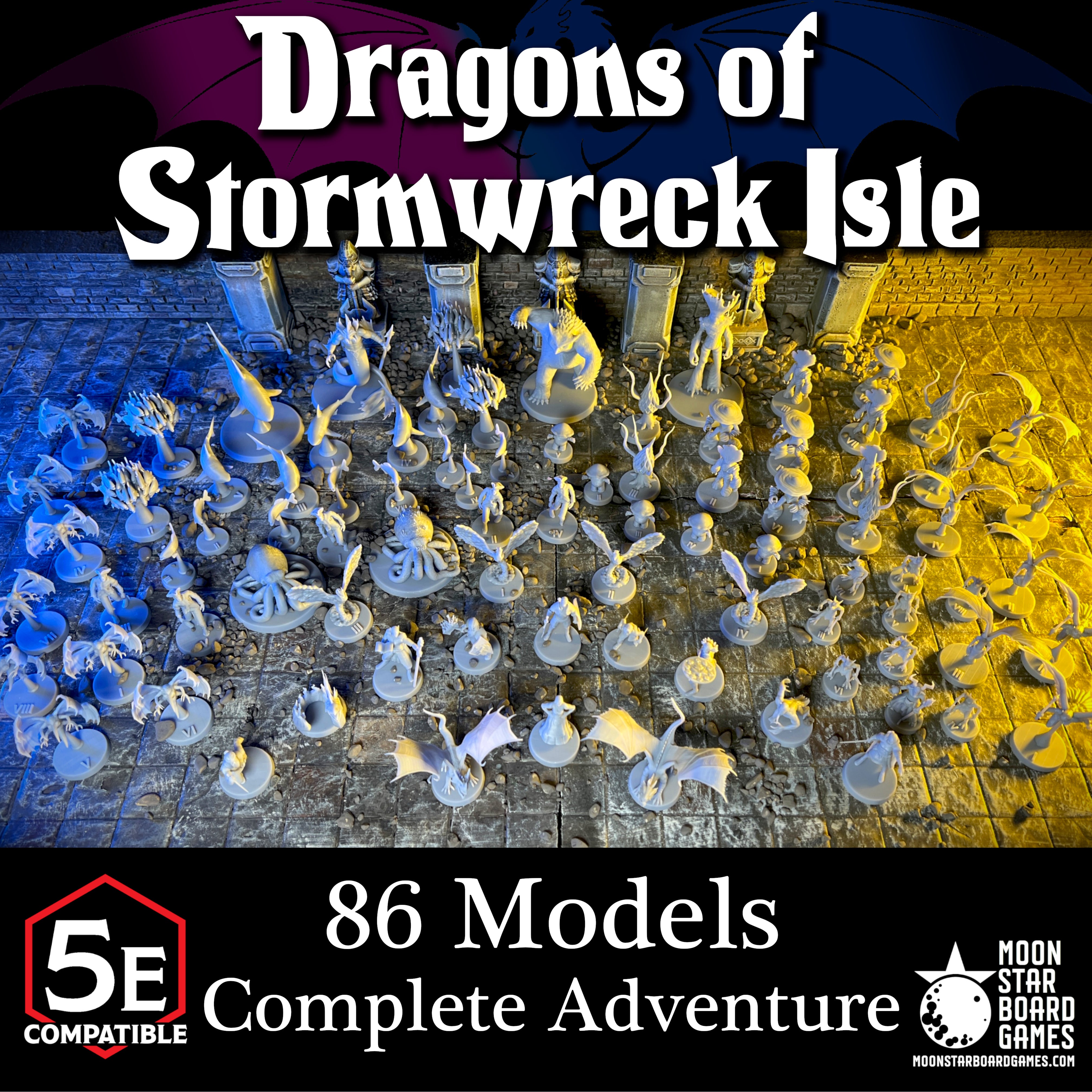 Dragons of Stormwreck Isle - 86pc - COMPLETE ADVENTURE