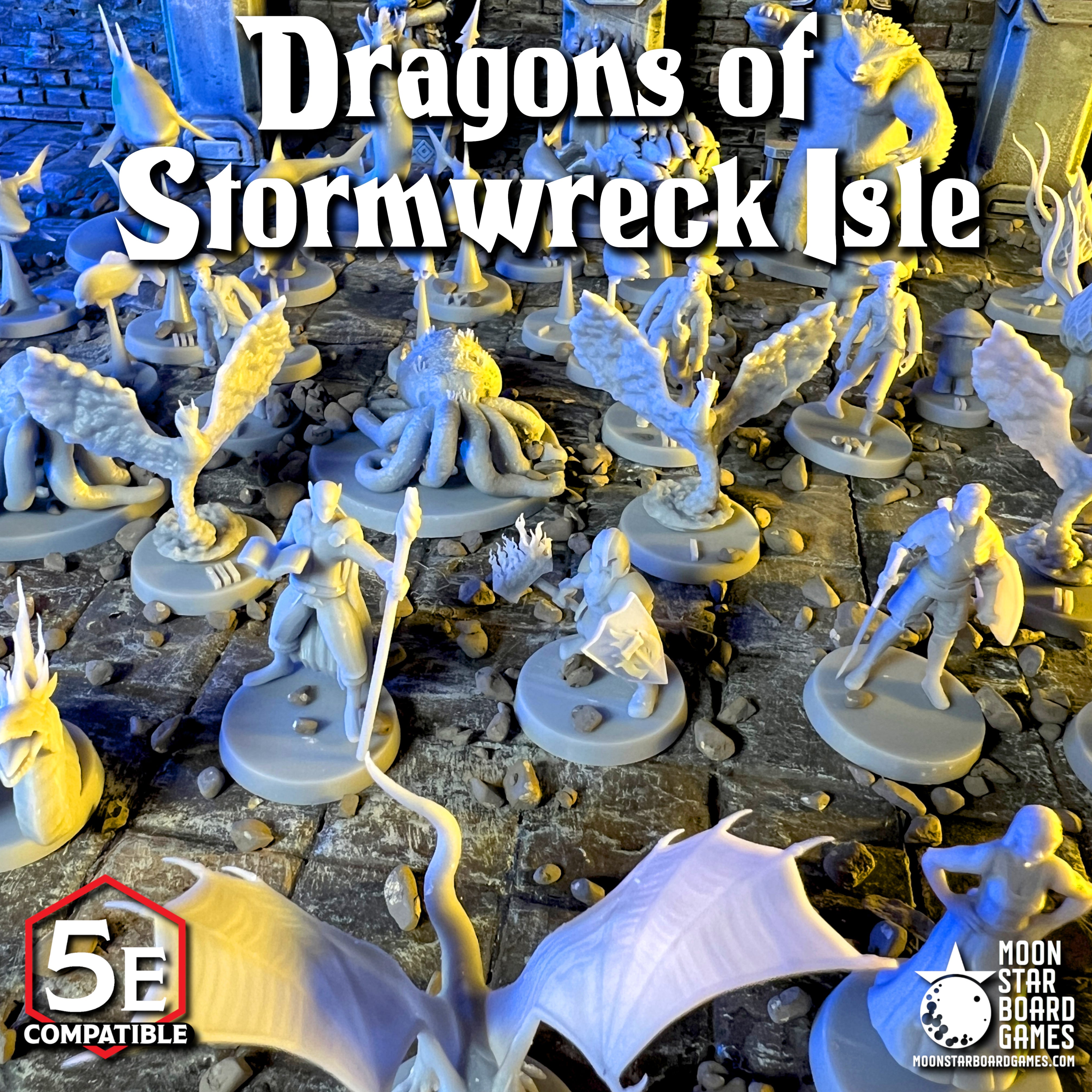 Dragons of Stormwreck Isle - 86pc - COMPLETE ADVENTURE