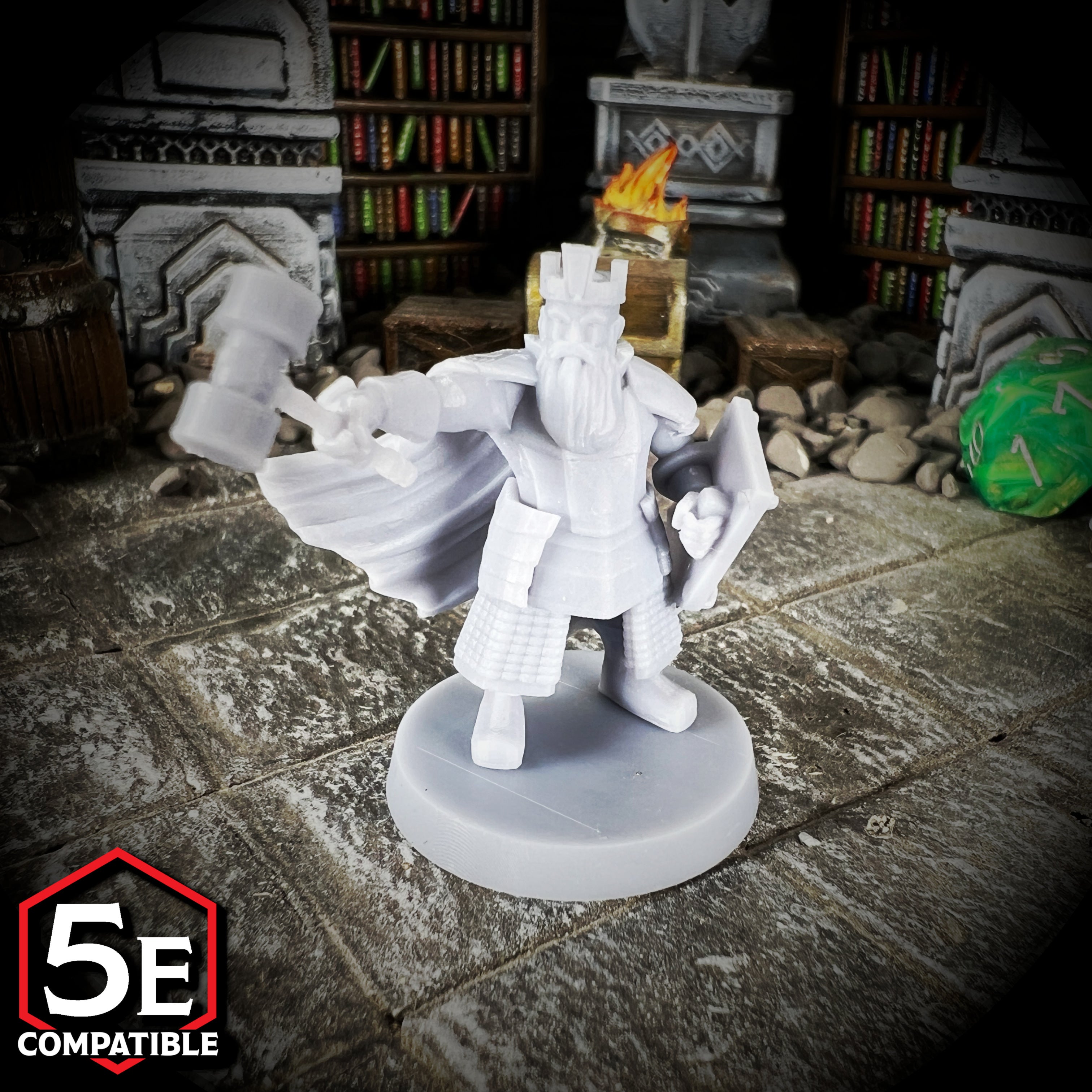 Duergar Warlord - Fantasy TTRPG Miniatures