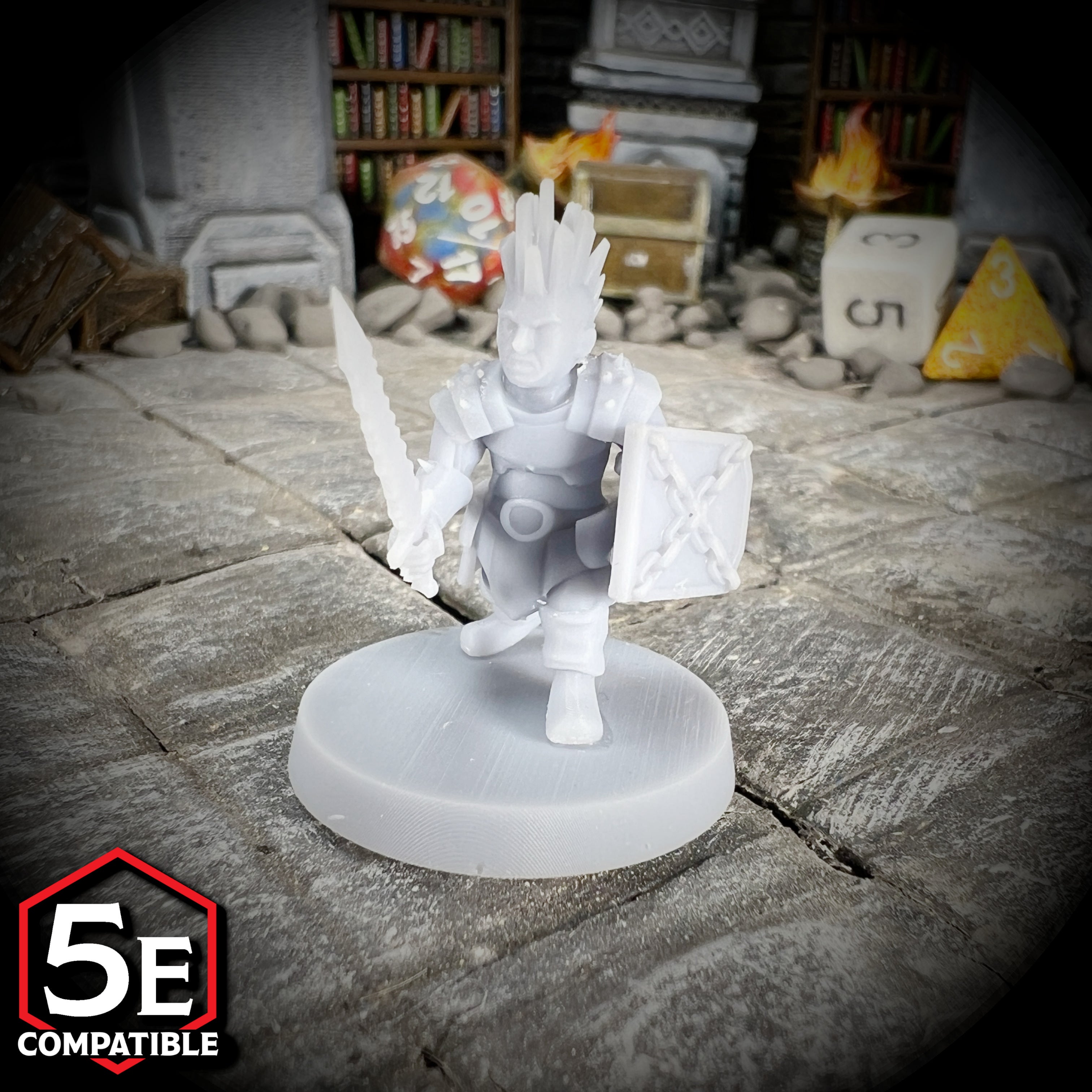 Duergar Leader - Skella Iron Eye - Fantasy TTRPG Miniatures
