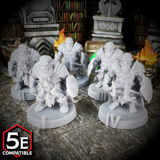 The highest quality, reasonably priced 28mm scale Dwarf Zombie miniatures for Dungeons & Dragons, Pathfinder, GURPS, and other TTRPGS!