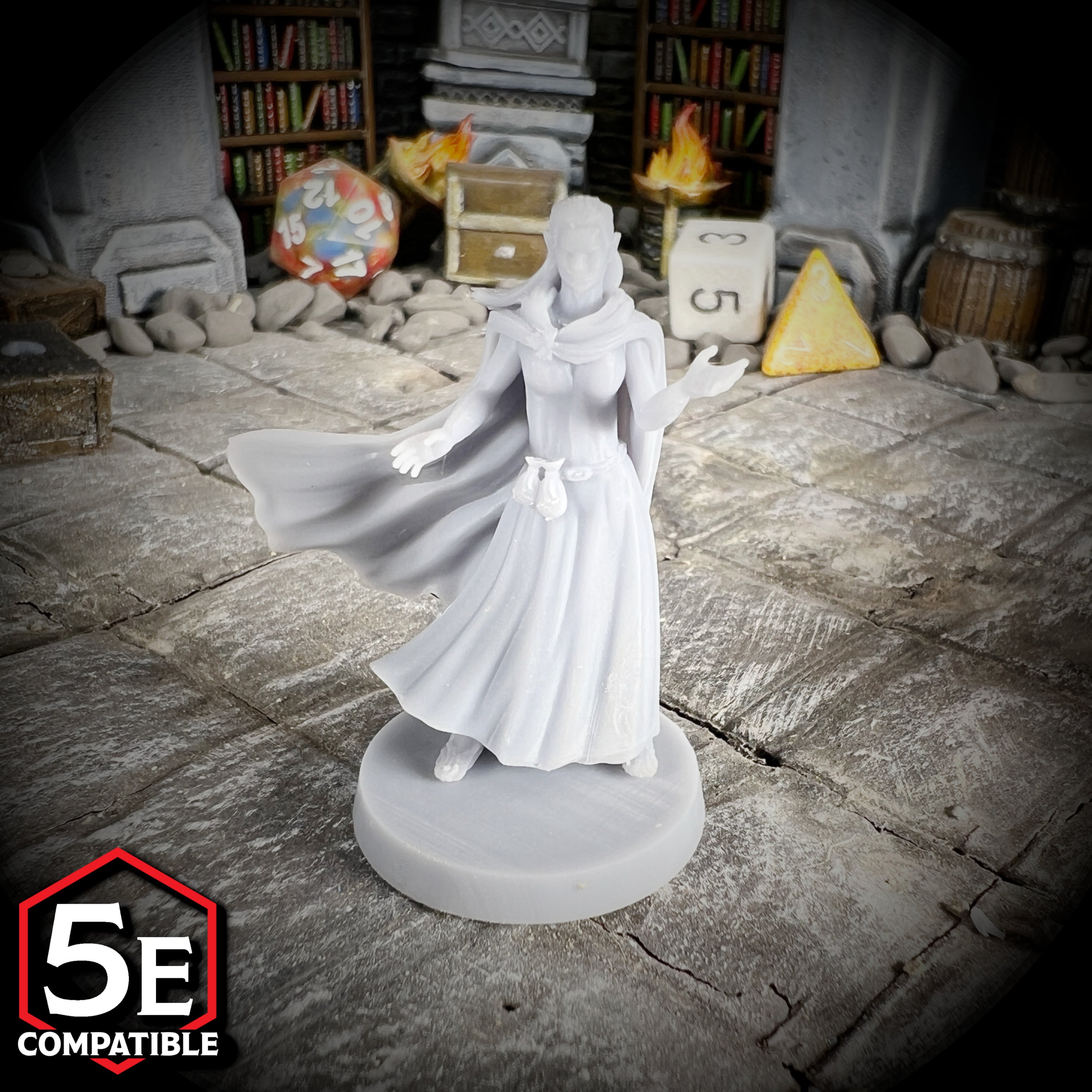 Elf Rogue - Filona - Fantasy TTRPG Miniatures