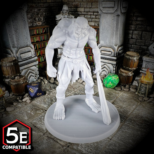 The highest quality, reasonably priced 28mm scale Fomorian miniatures for Dungeons & Dragons, Pathfinder, GURPS, and other TTRPGS!