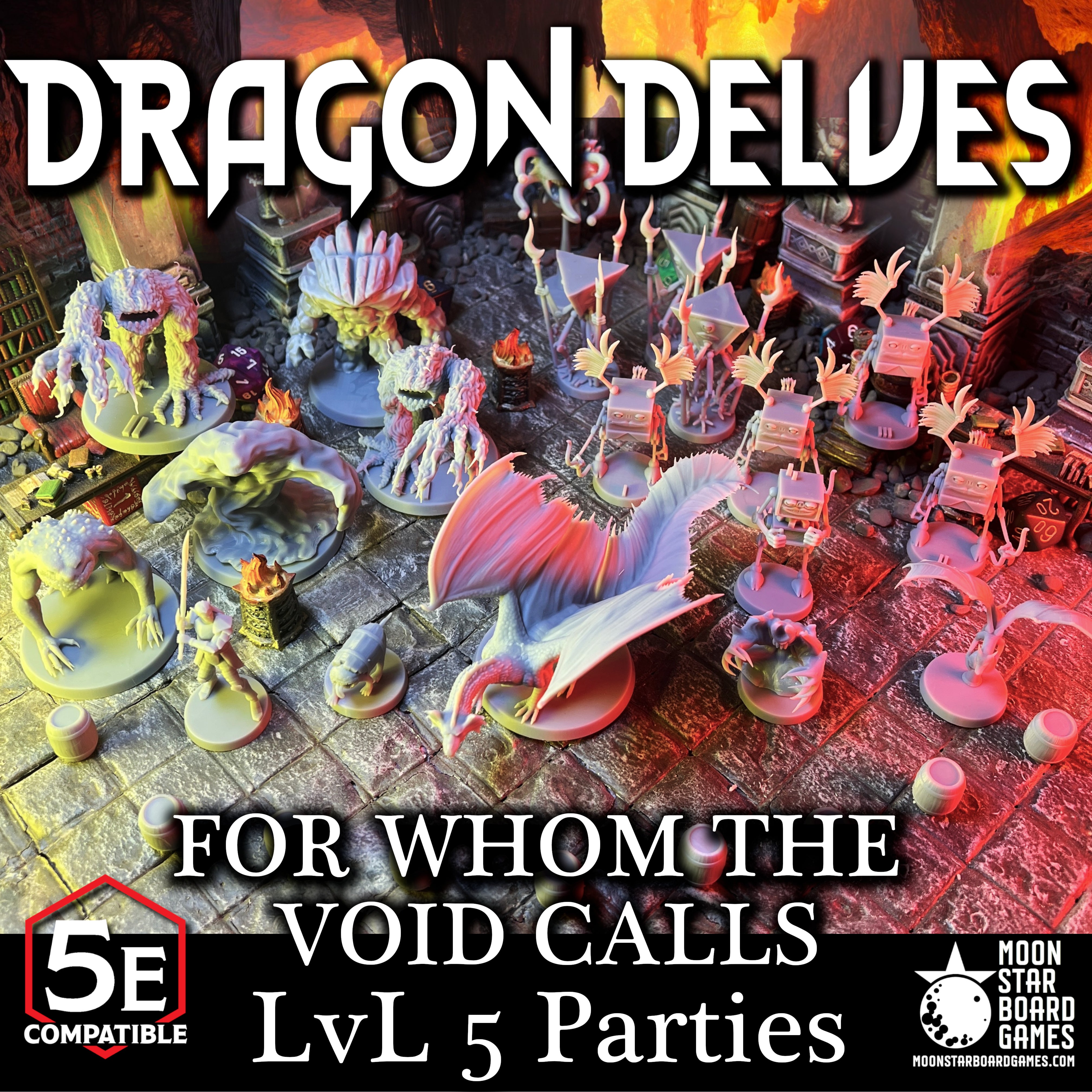 Dragon Delves - For Whom the Void Calls - 27pc