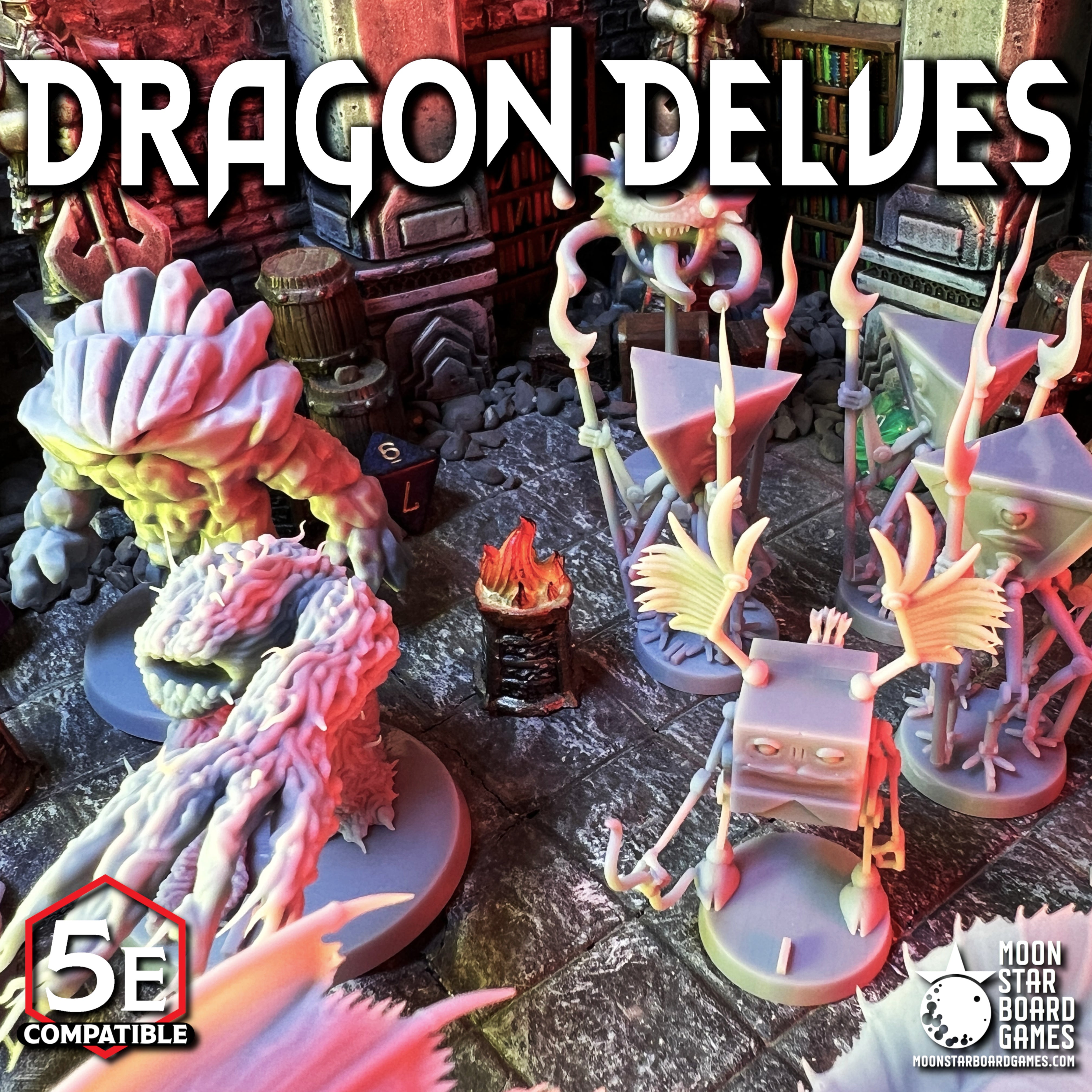 Dragon Delves - For Whom the Void Calls - 27pc