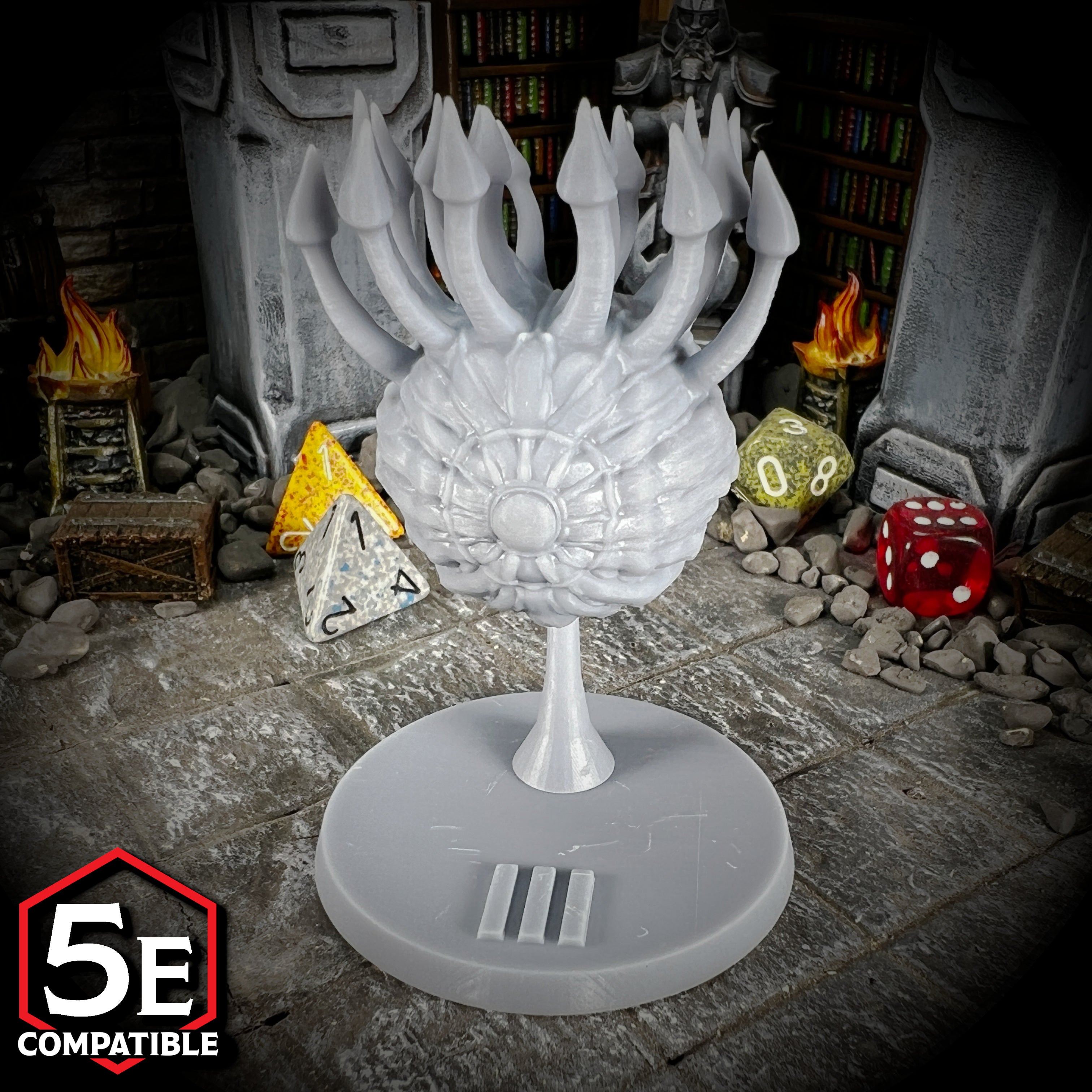 The highest quality, reasonably priced 28mm scale Gas Spore miniatures for Dungeons & Dragons, Pathfinder, GURPS, and other TTRPGS!