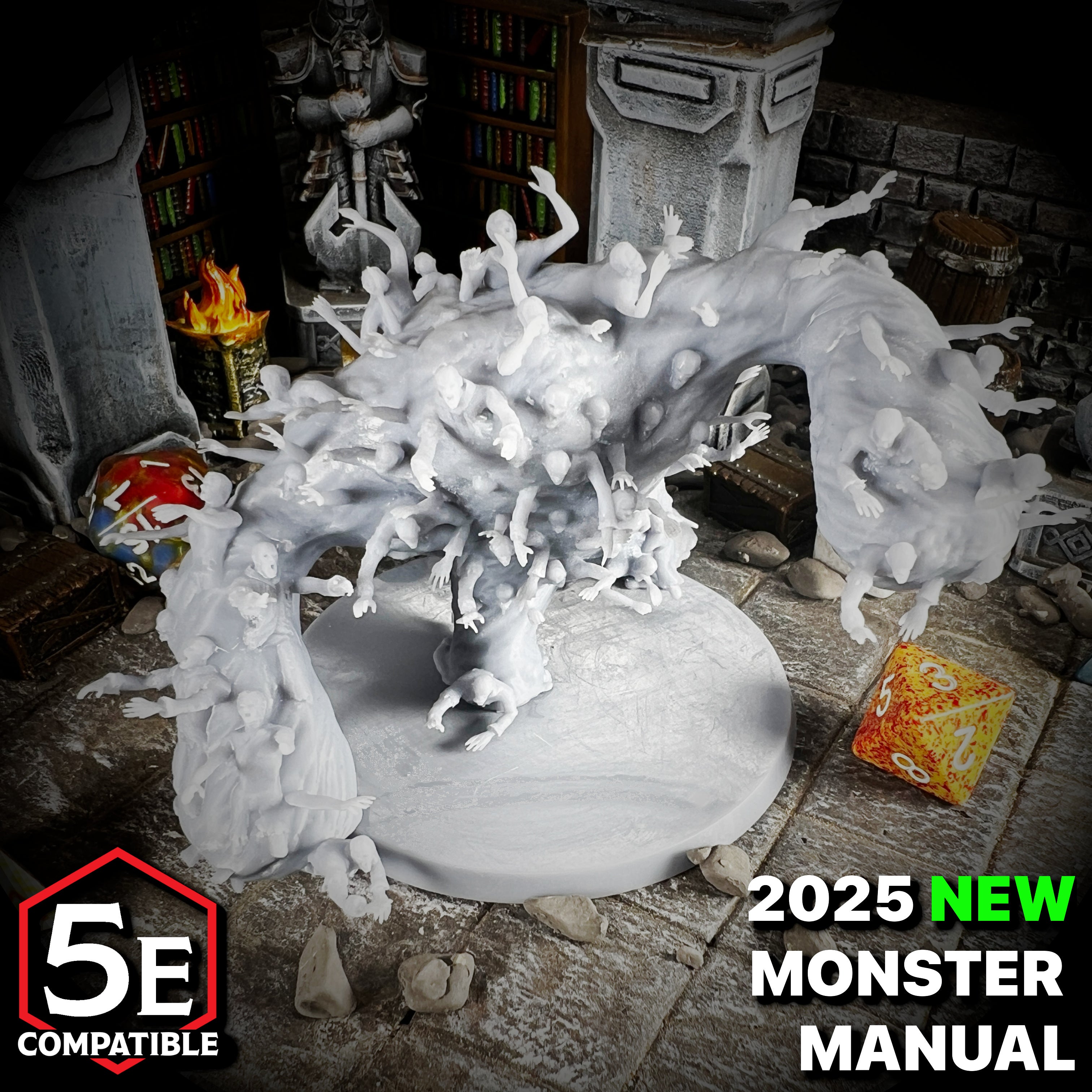 The highest quality, reasonably priced 28mm scale Graveyard Revenant miniatures for Dungeons & Dragons, Pathfinder, GURPS, and other TTRPGS!