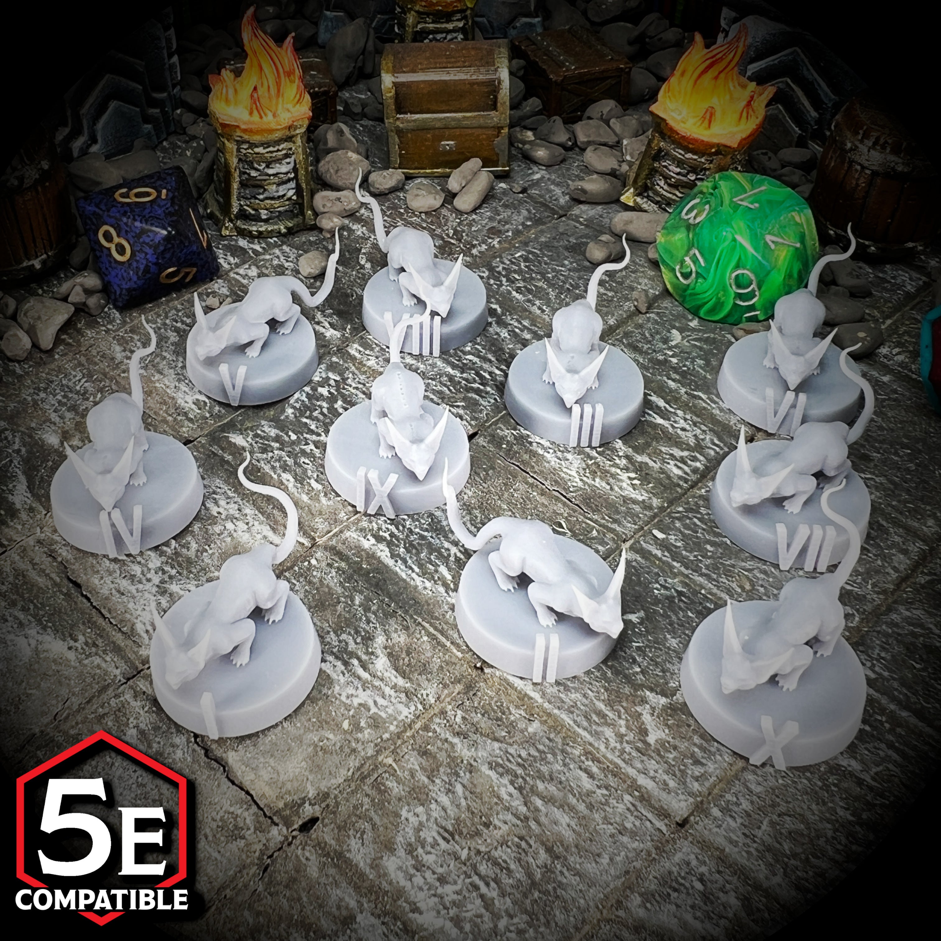 The highest quality, reasonably priced 28mm scale Gremishka miniatures for Dungeons & Dragons, Pathfinder, GURPS, and other TTRPGS!