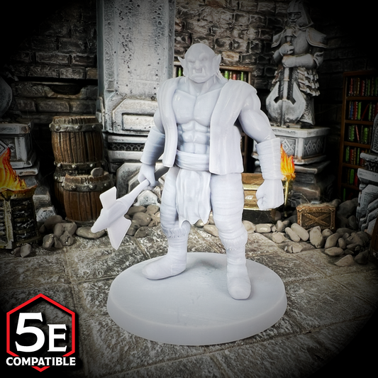Half Ogre - Ogrillion Ogre - 28mm 32mm DND Miniatures D&D Minis Dungeons and Dragons