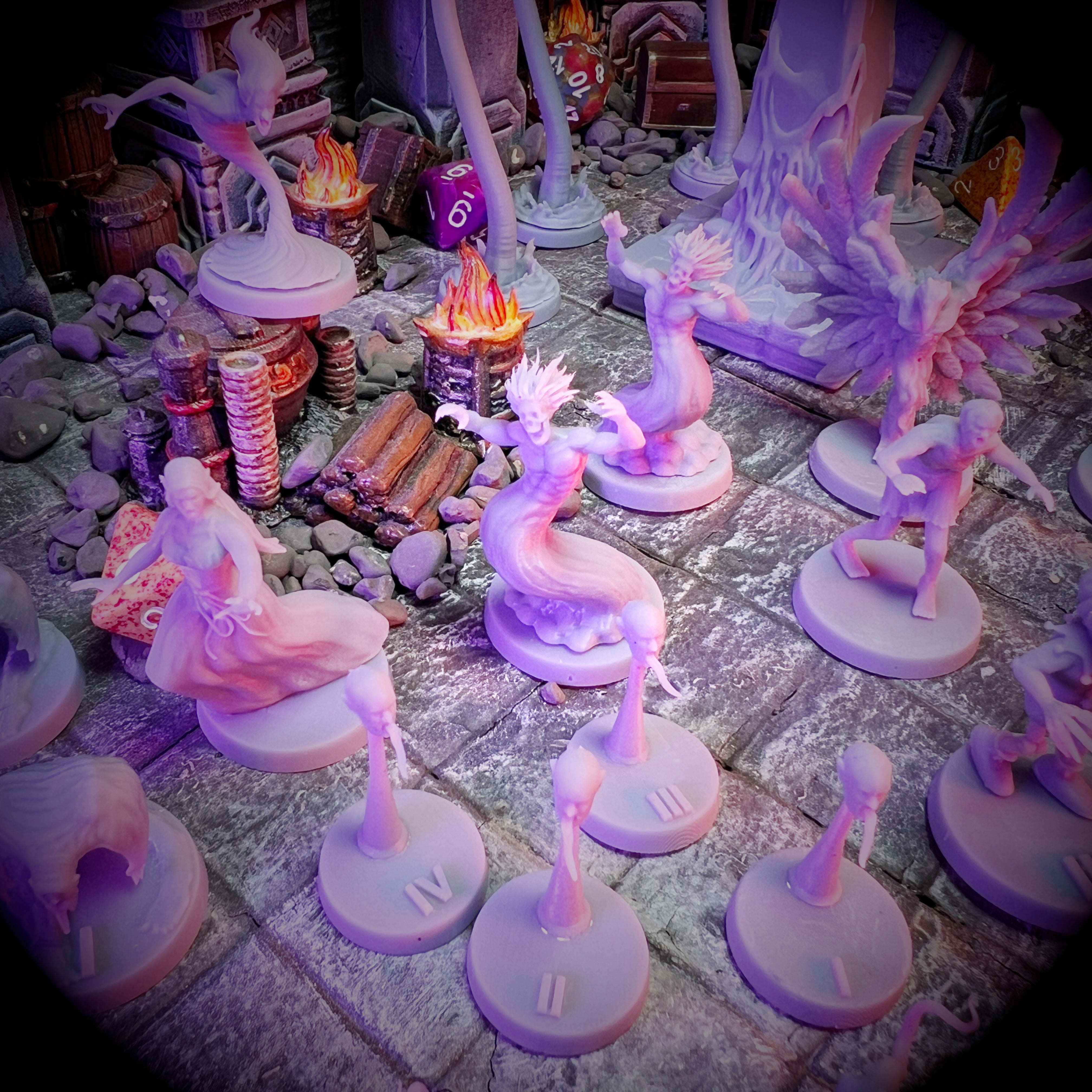 The highest quality, reasonably priced 28mm scale Ravenloft House of Lament miniatures for Dungeons & Dragons, Pathfinder, GURPS, and other TTRPGS!