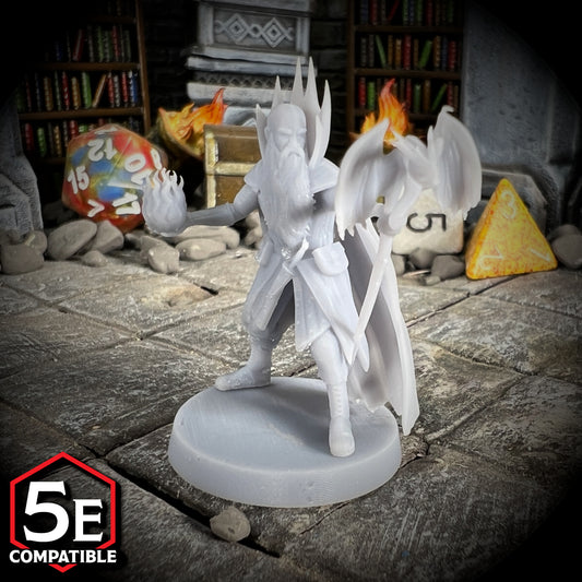 Human Mage - Kelek - Fantasy TTRPG Miniatures