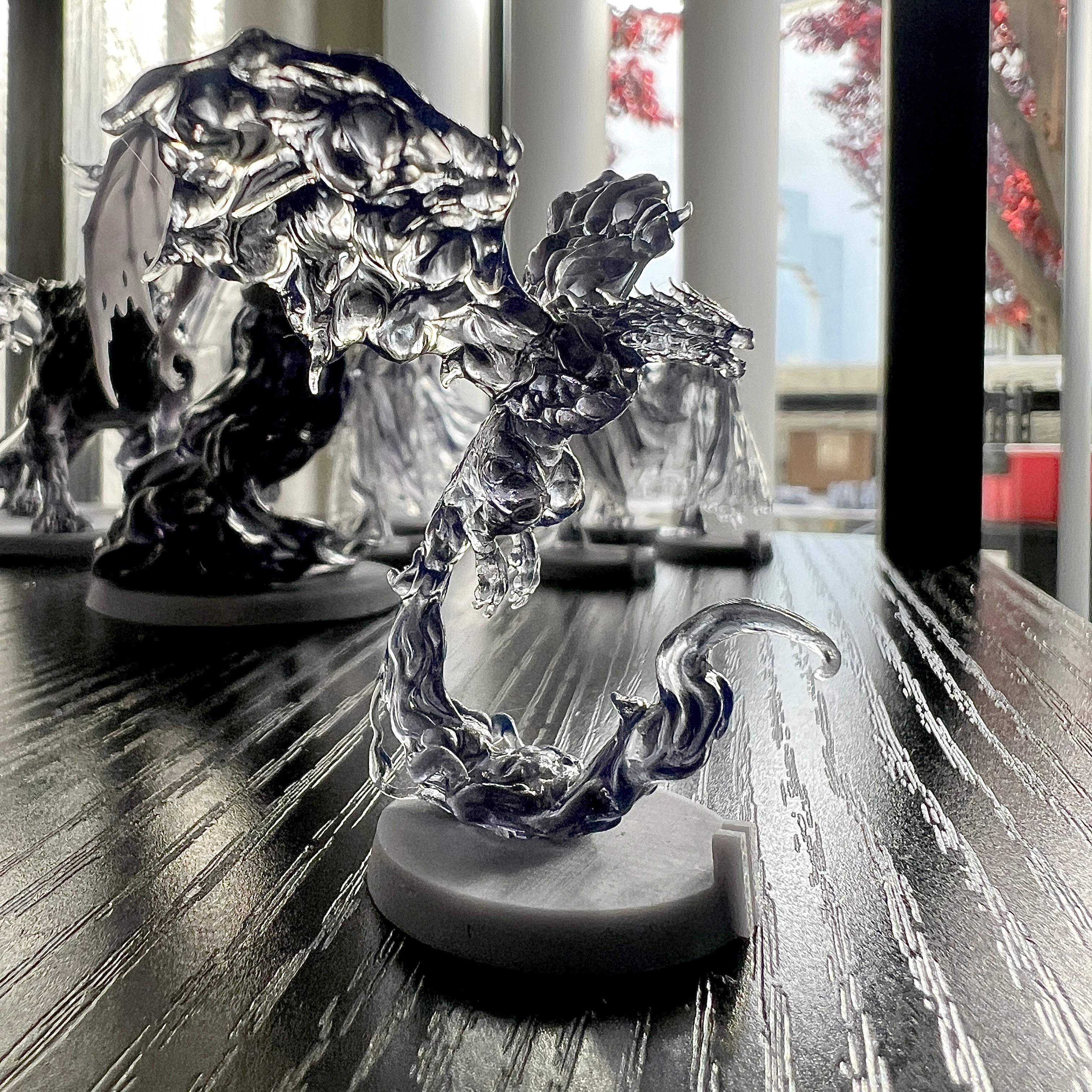 Fume Drake - 28mm 32mm DND Miniatures D&D Minis Dungeons and Dragons