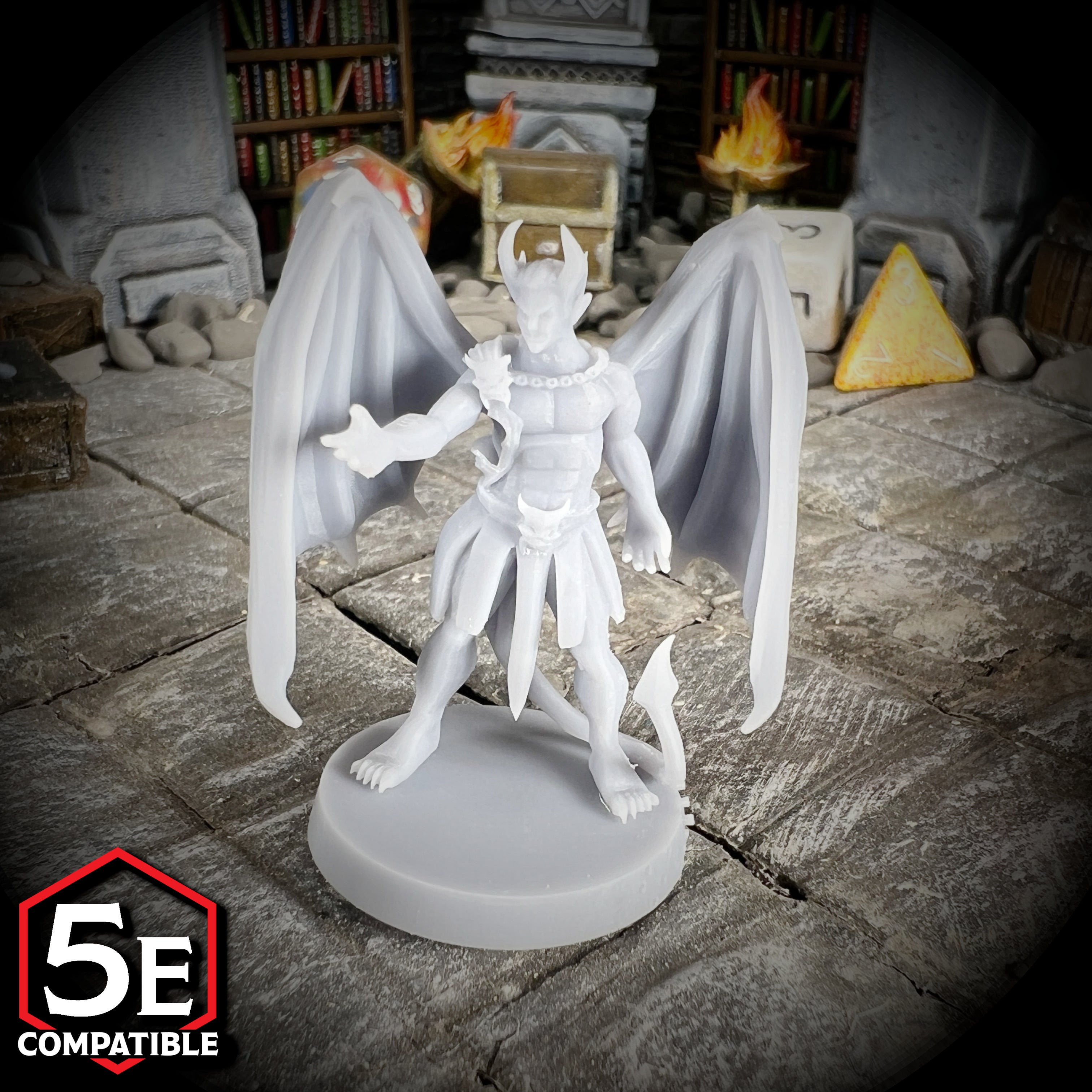 The highest quality, reasonably priced 28mm scale Incubus - Peluze miniatures for Dungeons & Dragons, Pathfinder, GURPS, and other TTRPGS!