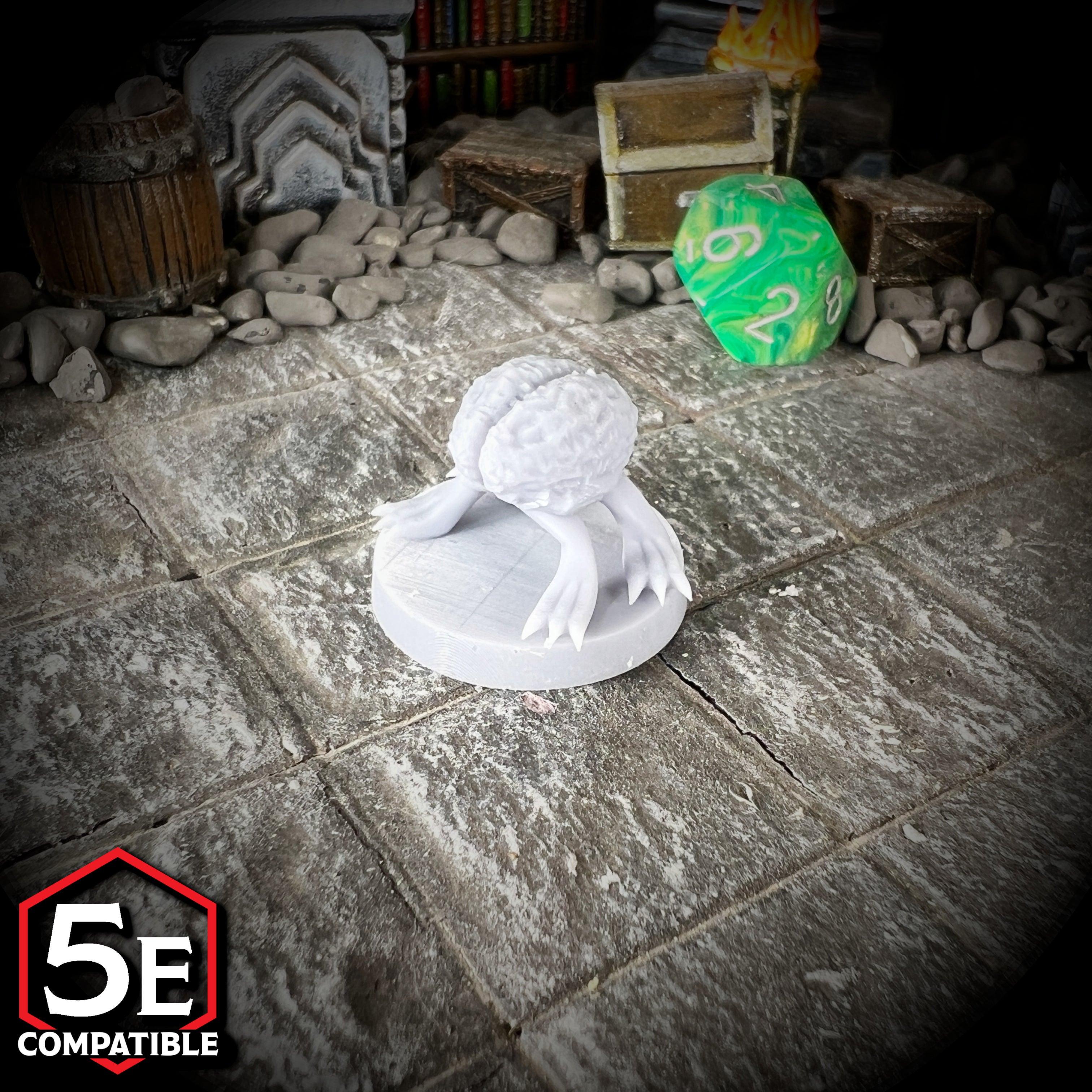 The highest quality, reasonably priced 28mm scale Intellect Devourer miniatures for Dungeons & Dragons, Pathfinder, GURPS, and other TTRPGS!