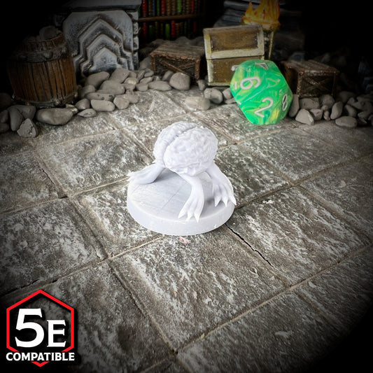 The highest quality, reasonably priced 28mm scale Intellect Devourer miniatures for Dungeons & Dragons, Pathfinder, GURPS, and other TTRPGS!