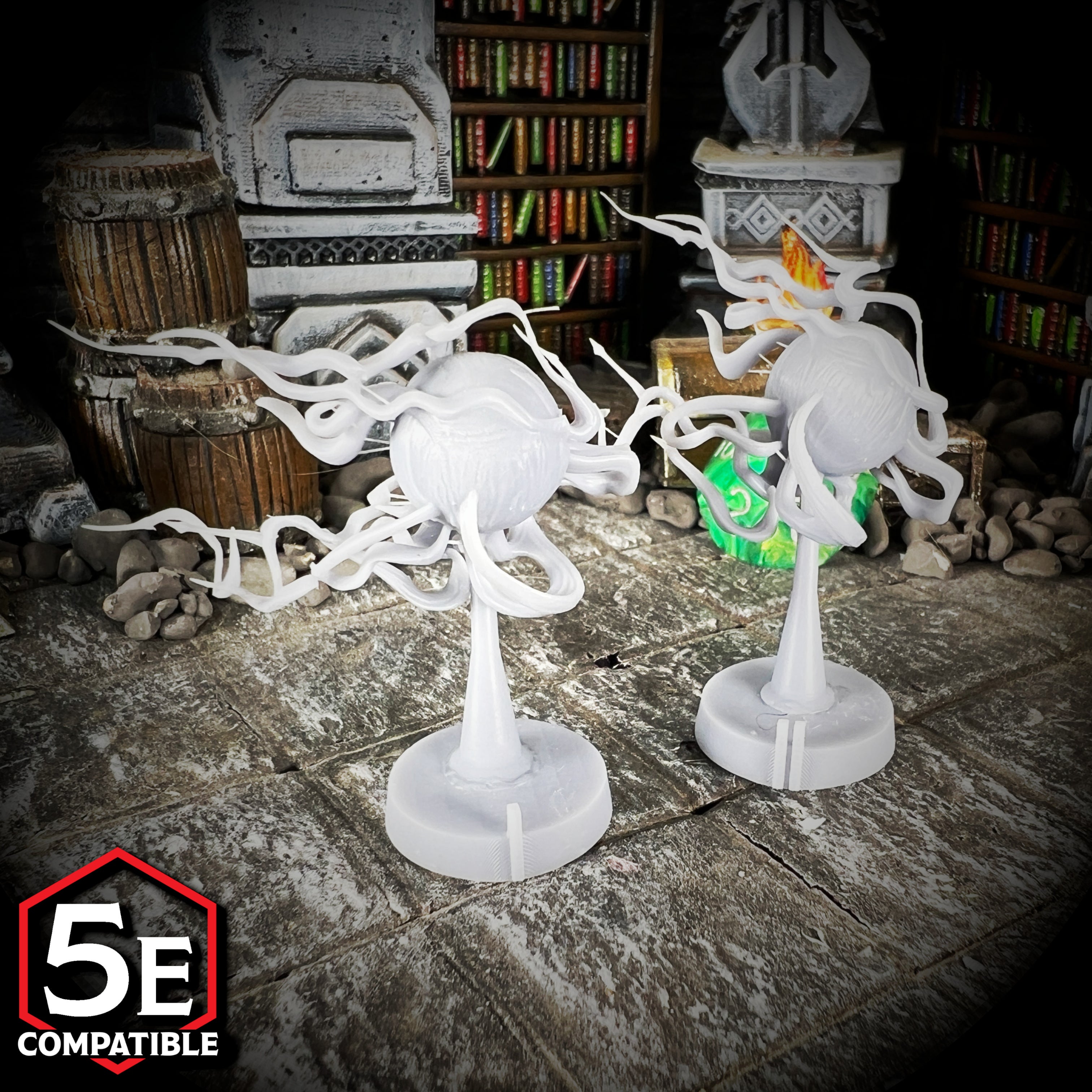 The highest quality, reasonably priced 28mm scale Intellect Snare miniatures for Dungeons & Dragons, Pathfinder, GURPS, and other TTRPGS!