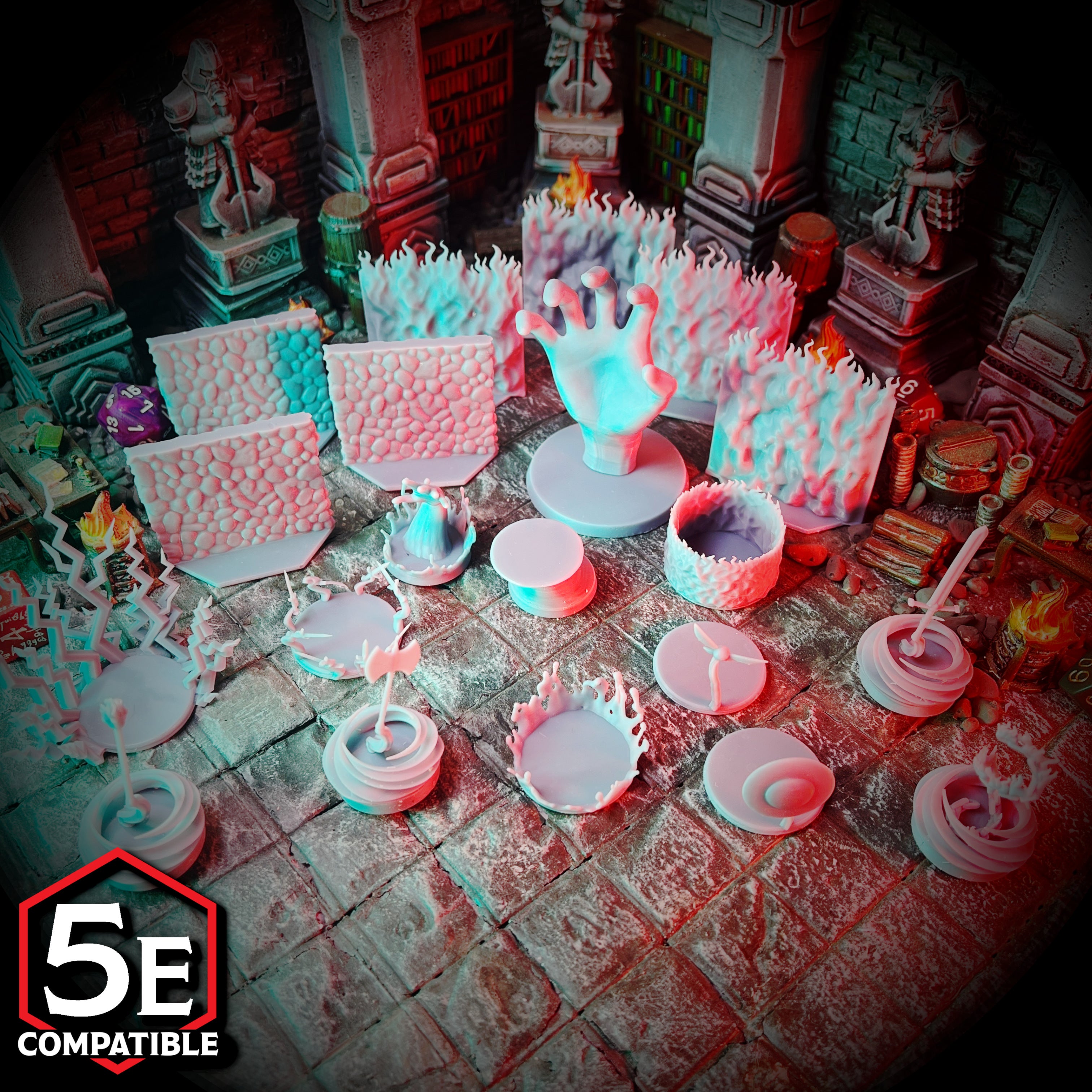 Spell & Magic Token Pack #1 - 20pc