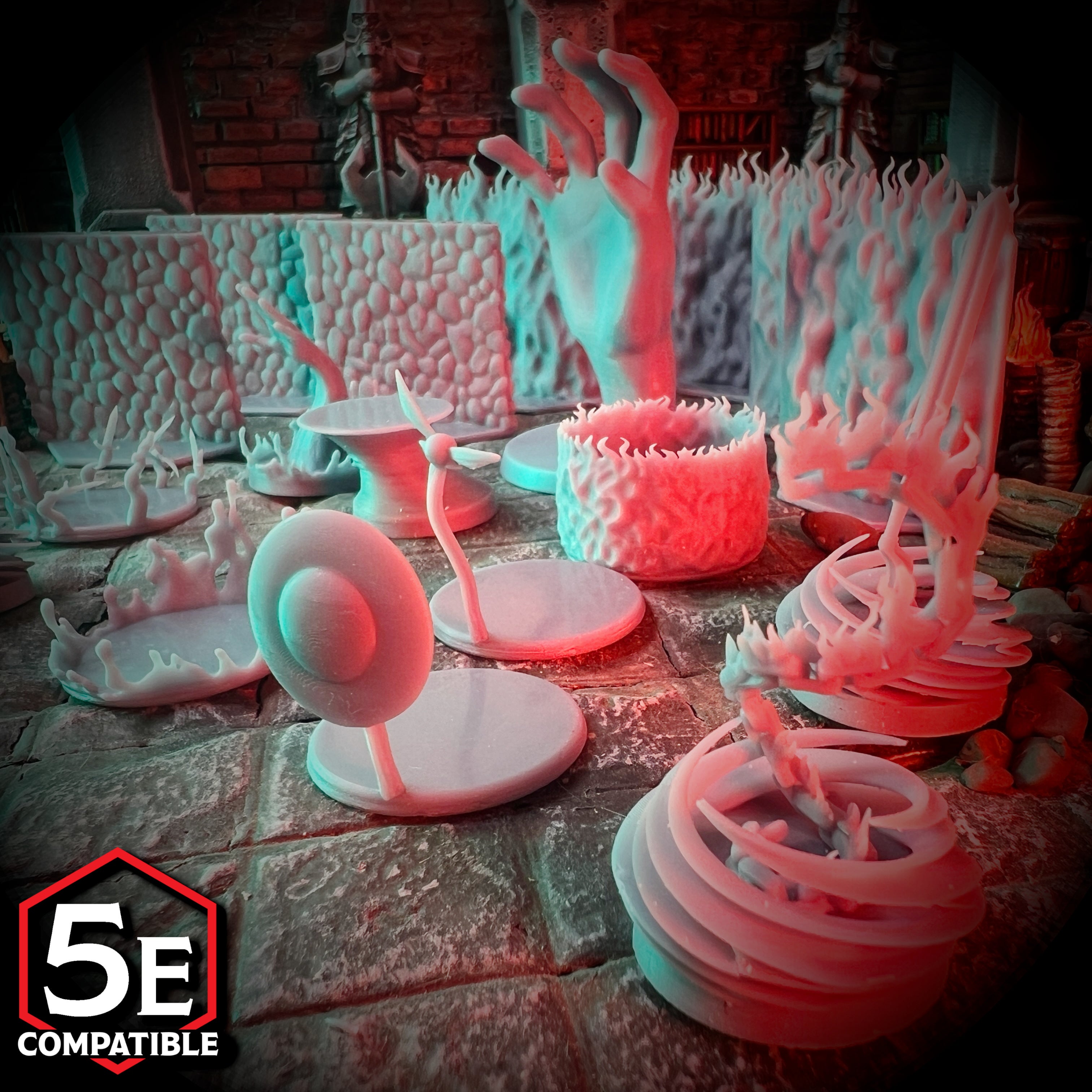 Spell & Magic Token Pack #1 - 20pc