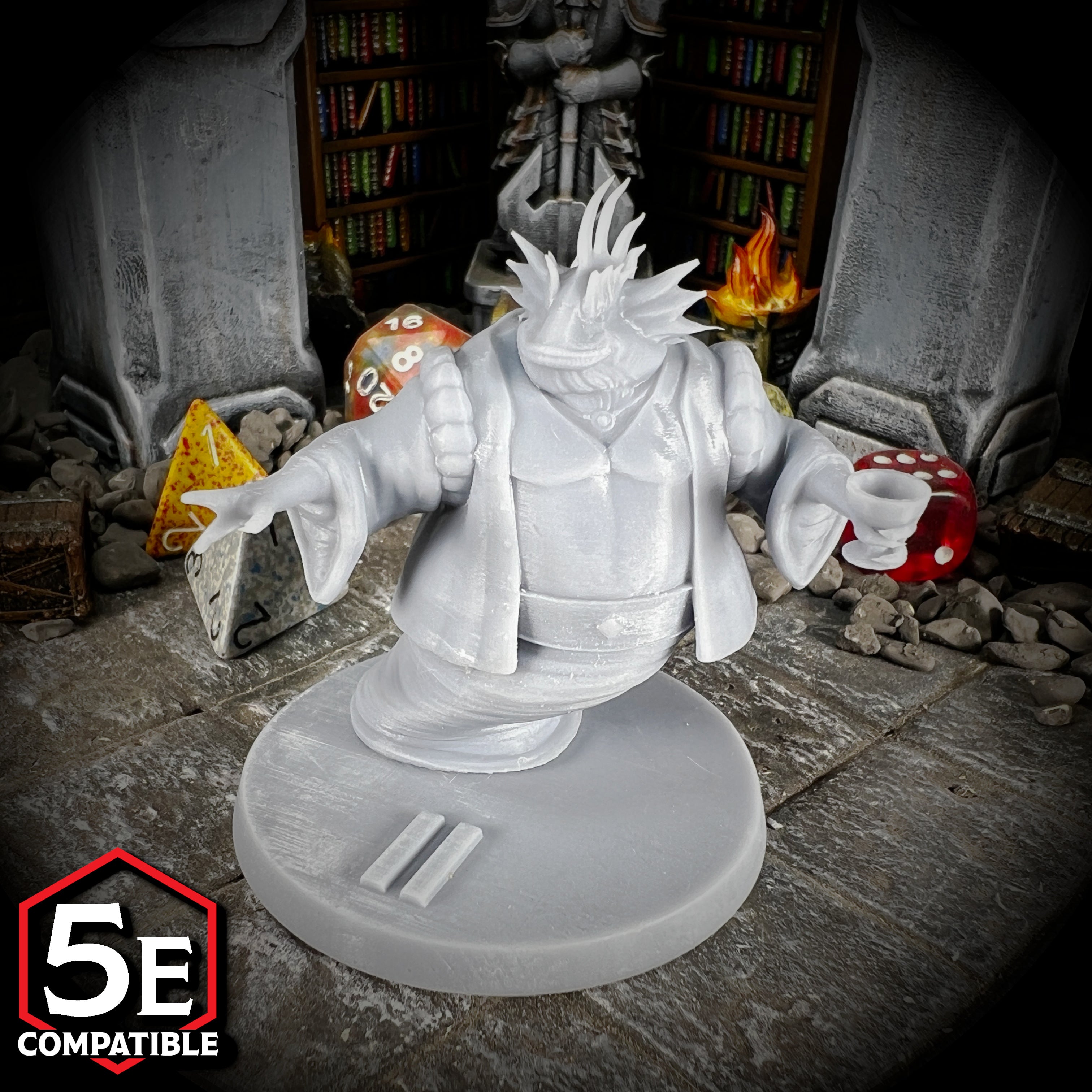 The highest quality, reasonably priced 28mm scale Marid miniatures for Dungeons & Dragons, Pathfinder, GURPS, and other TTRPGS!