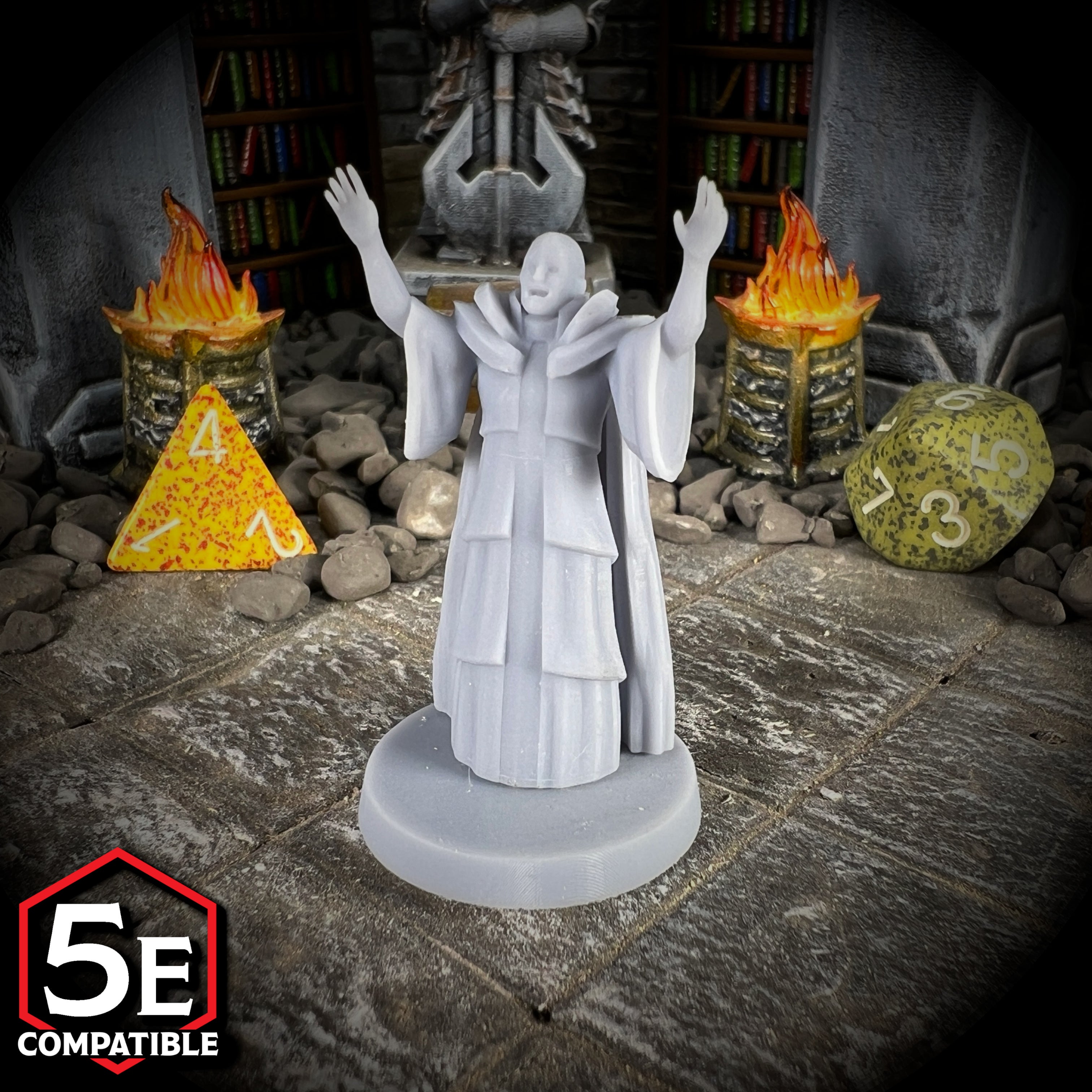 The highest quality, reasonably priced 28mm scale Necromancer miniatures for Dungeons & Dragons, Pathfinder, GURPS, and other TTRPGS!