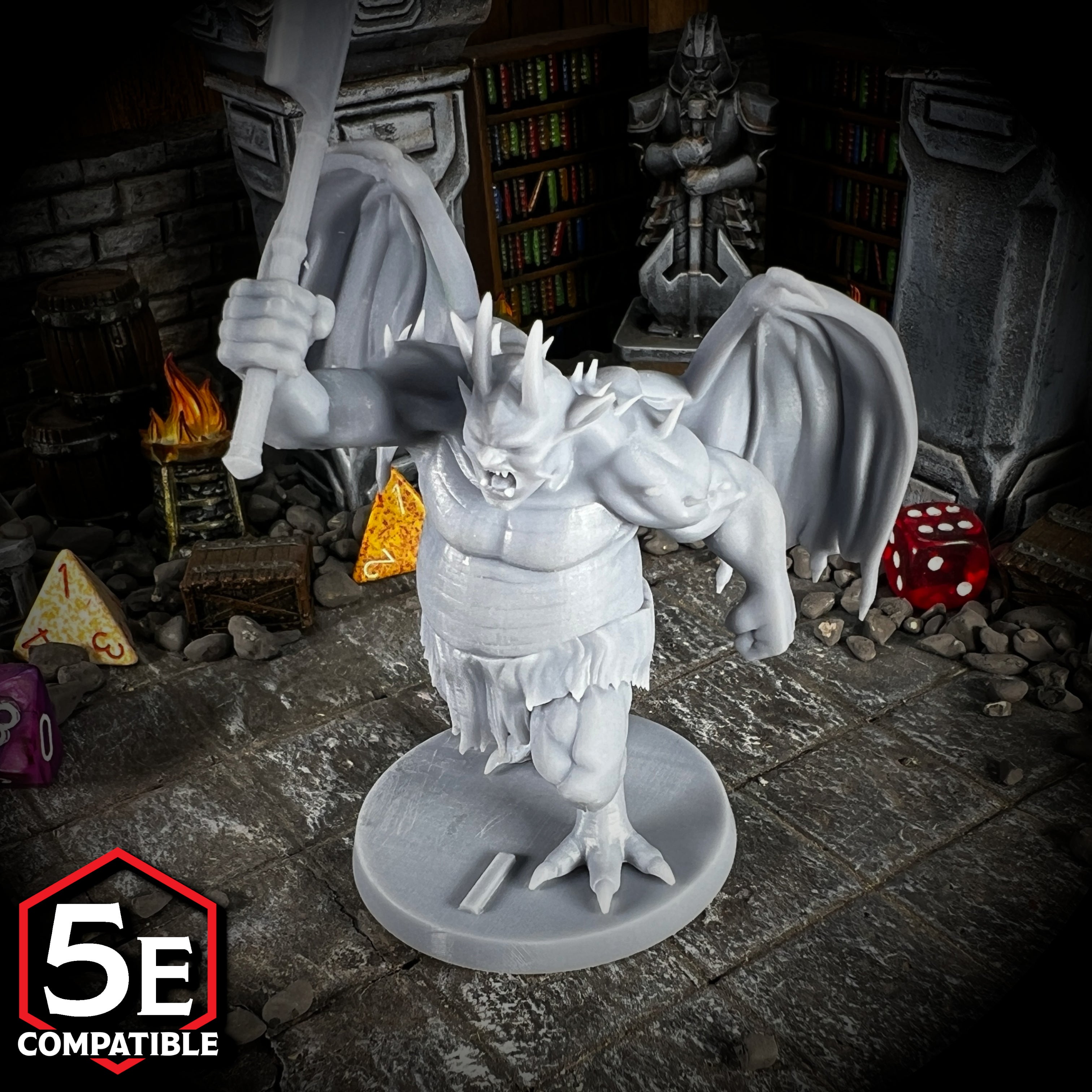 The highest quality, reasonably priced 28mm scale Nycloth miniatures for Dungeons & Dragons, Pathfinder, GURPS, and other TTRPGS!