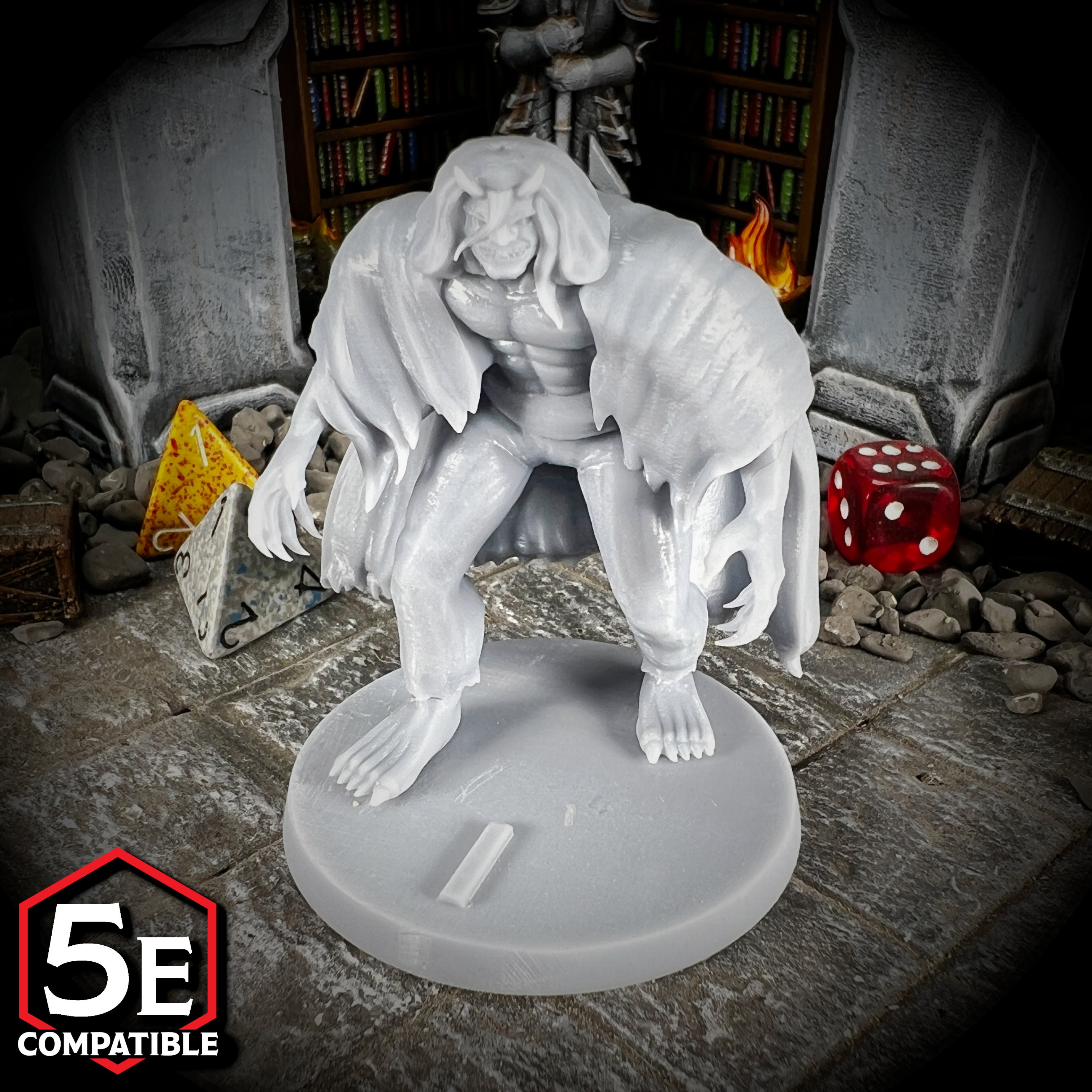 The highest quality, reasonably priced 28mm scale Oni miniatures for Dungeons & Dragons, Pathfinder, GURPS, and other TTRPGS!
