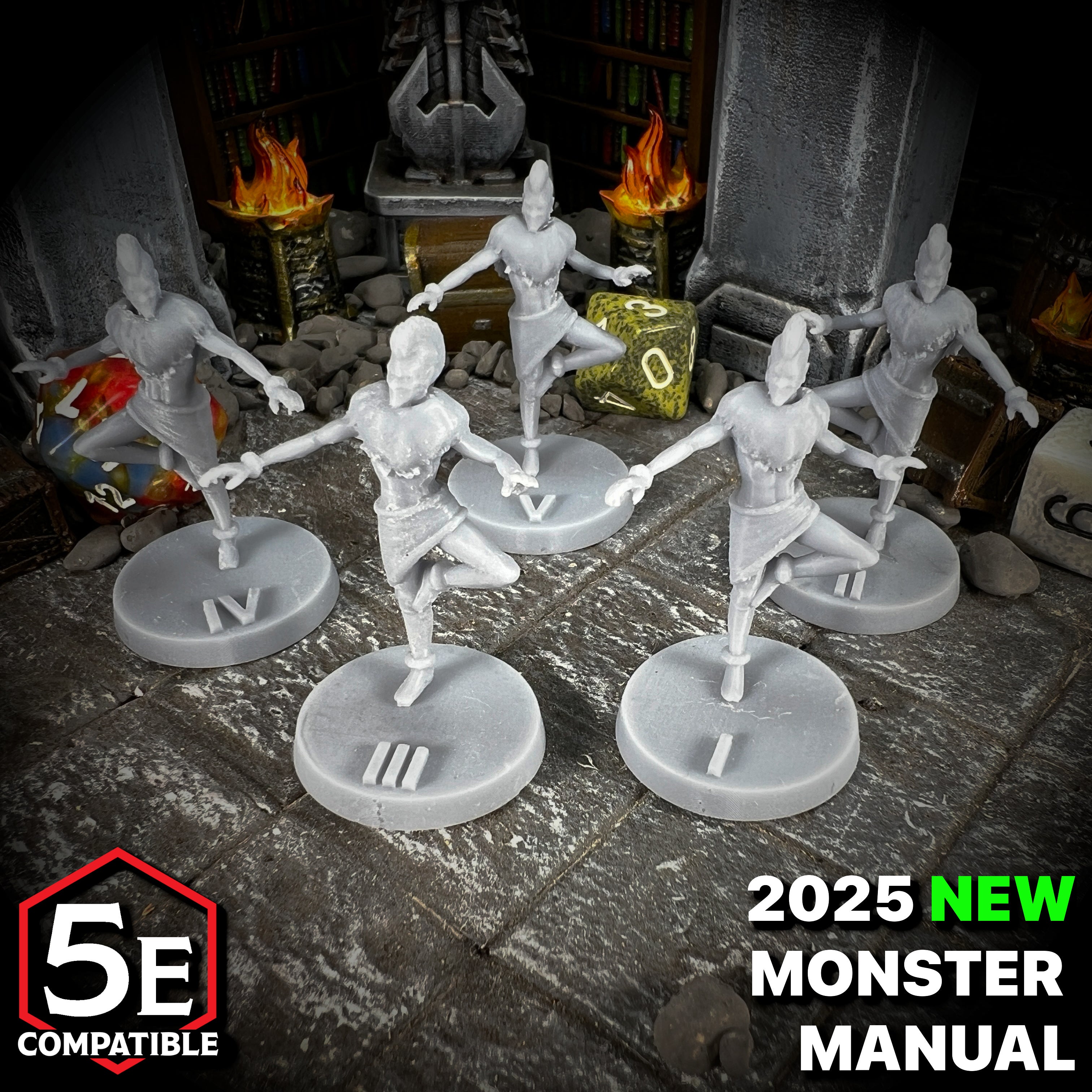 The highest quality, reasonably priced 28mm scale Performer miniatures for Dungeons & Dragons, Pathfinder, GURPS, and other TTRPGS!