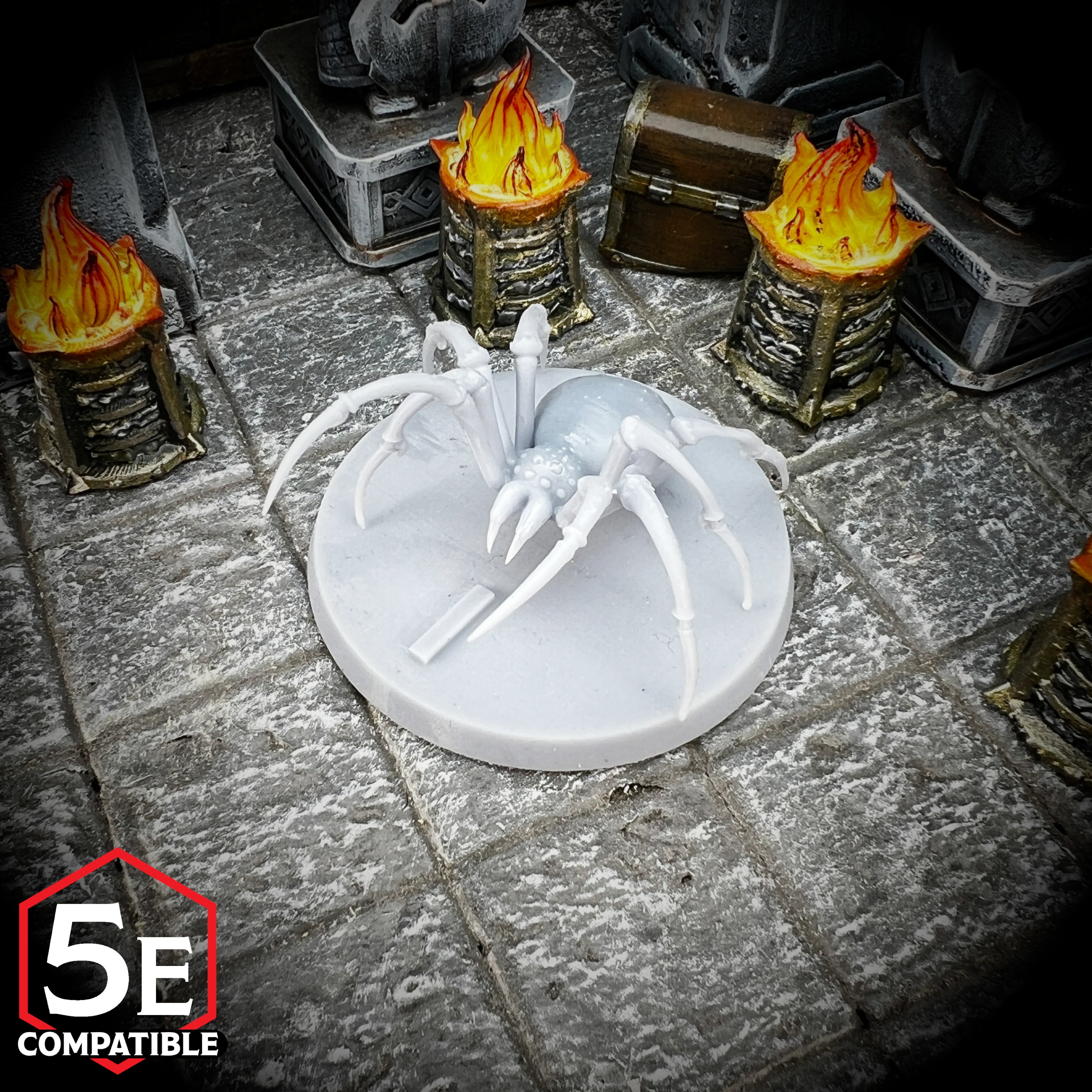 The highest quality, reasonably priced 28mm scale Phase Spider miniatures for Dungeons & Dragons, Pathfinder, GURPS, and other TTRPGS!