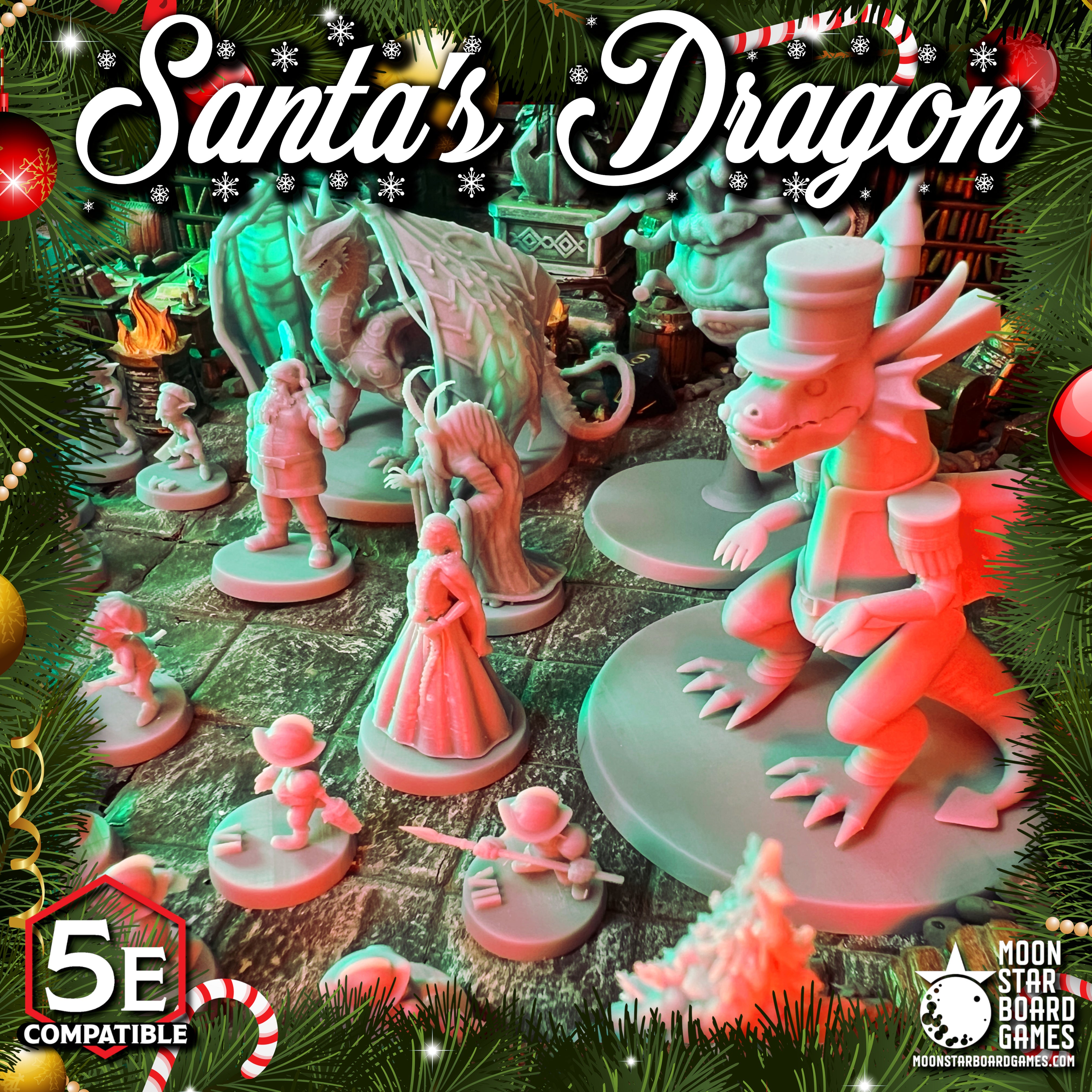 Santa's Dragon - 27pc - CHRISTMAS ADVENTURE PACK