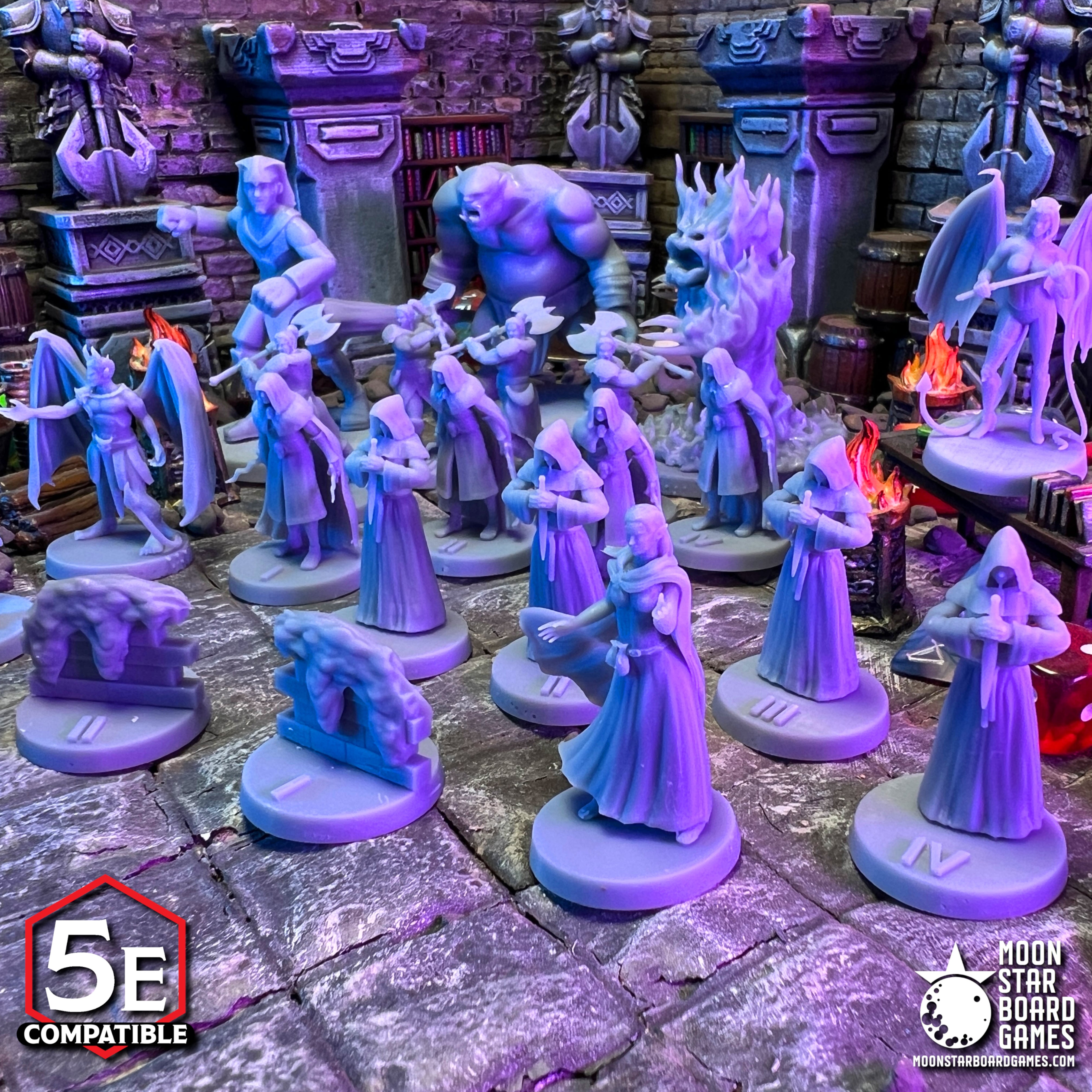 Scions of Elemental Evil - 28pc - COMPLETE ADVENTURE PACK