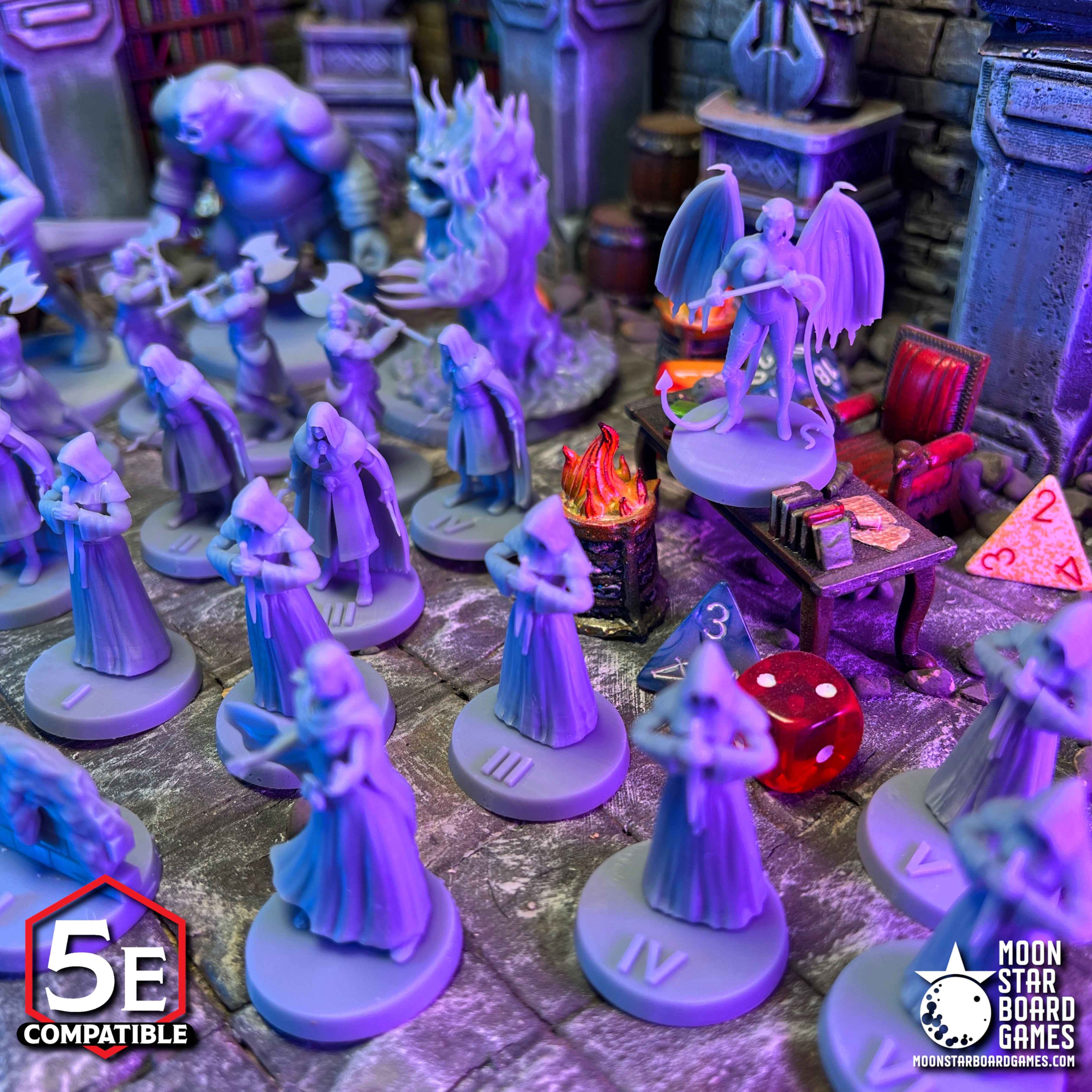 Scions of Elemental Evil - 28pc - COMPLETE ADVENTURE PACK