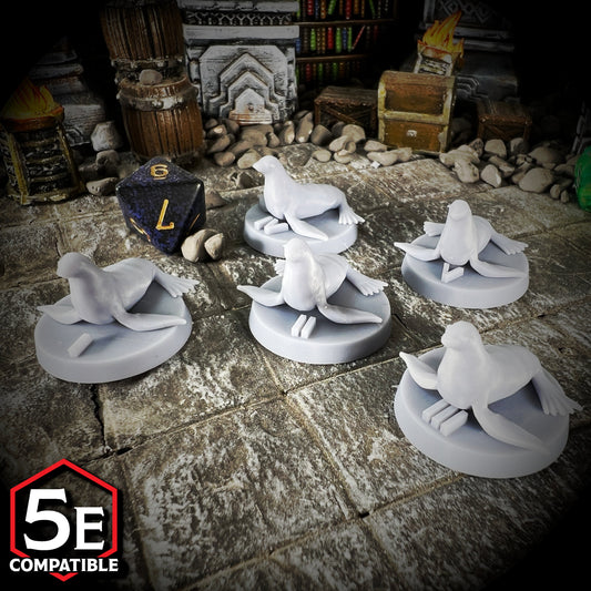 The highest quality, reasonably priced 28mm scale Seal miniatures for Dungeons & Dragons, Pathfinder, GURPS, and other TTRPGS!