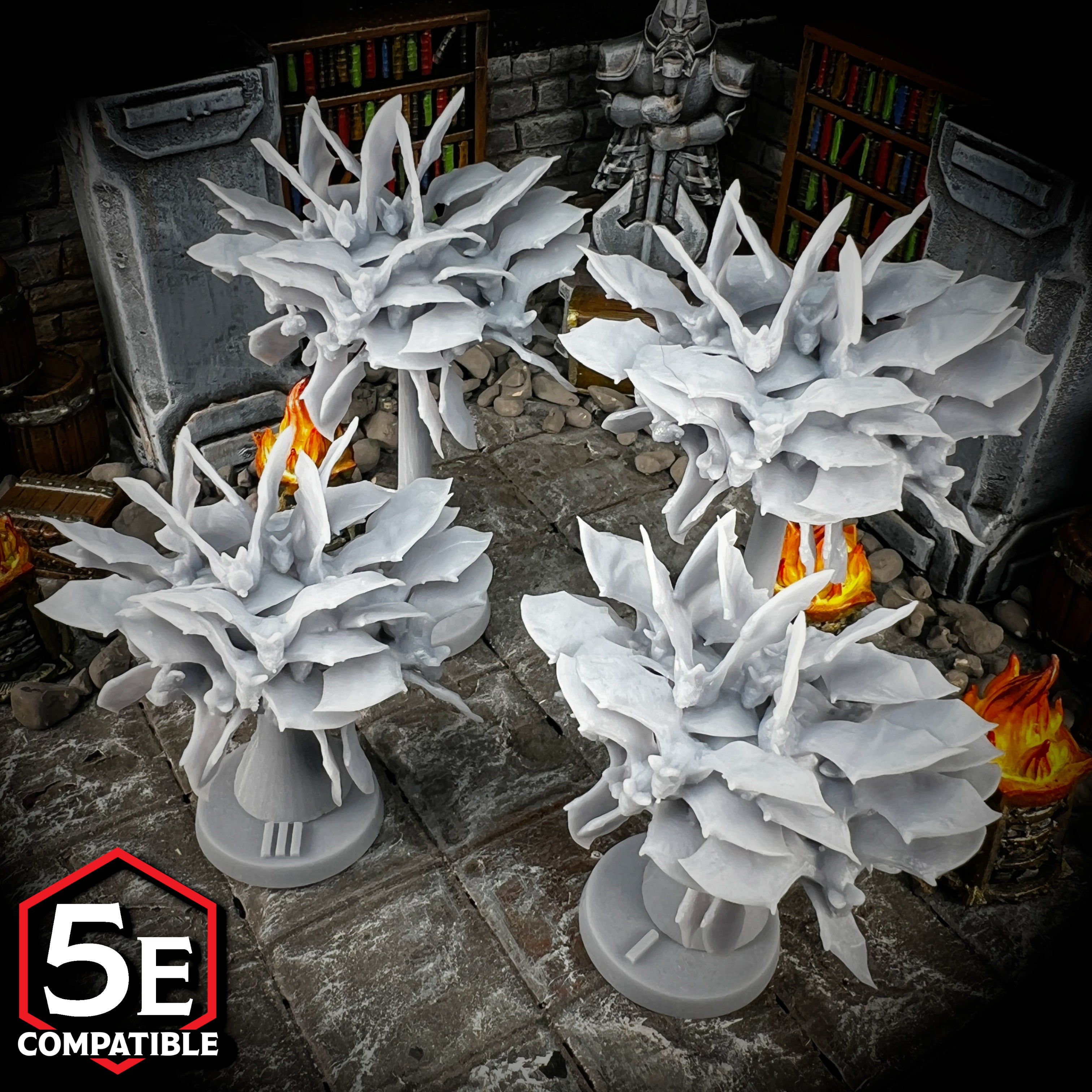 The highest quality, reasonably priced 28mm scale Swarm of Bats miniatures for Dungeons & Dragons, Pathfinder, GURPS, and other TTRPGS!