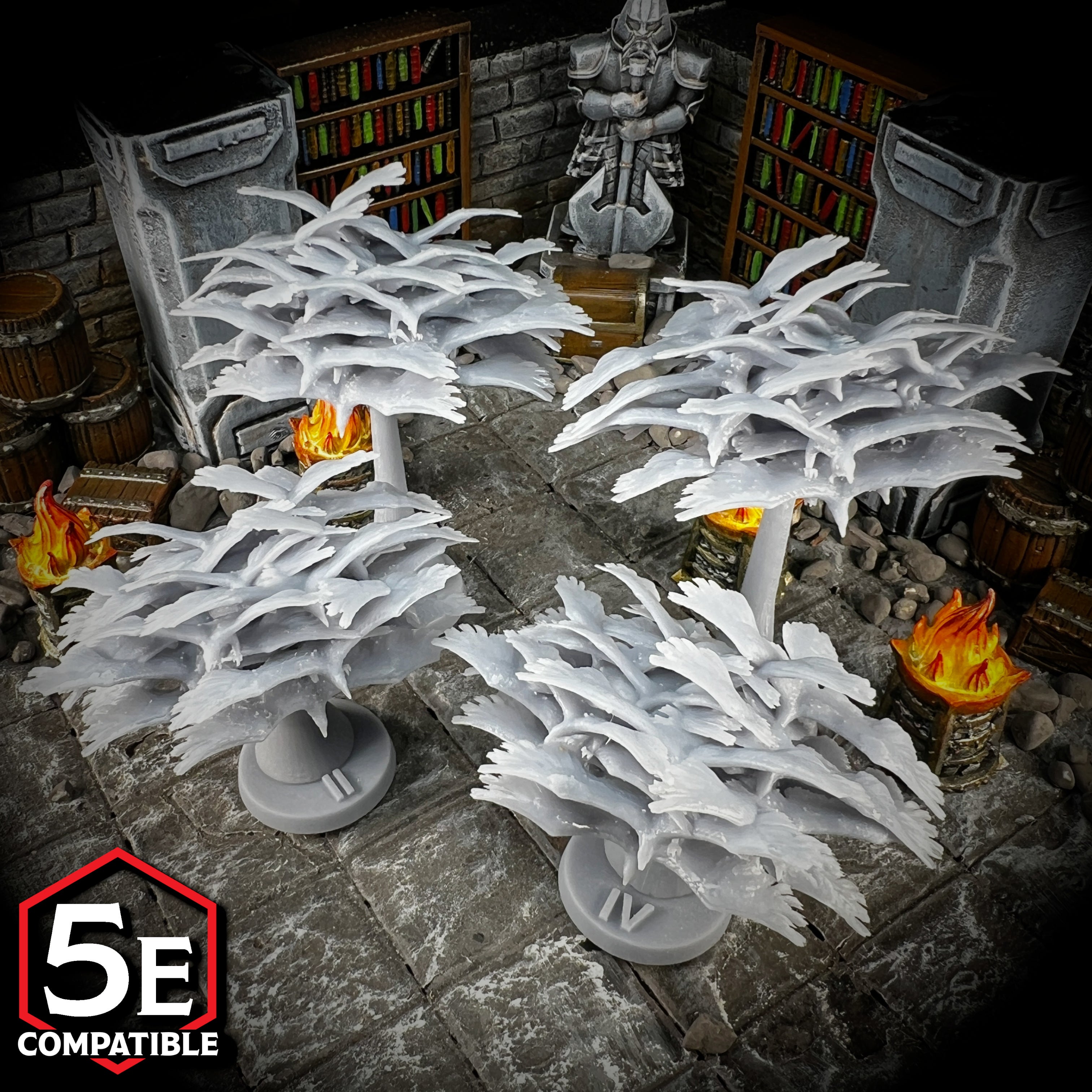 The highest quality, reasonably priced 28mm scale Swarm of Ravens miniatures for Dungeons & Dragons, Pathfinder, GURPS, and other TTRPGS!