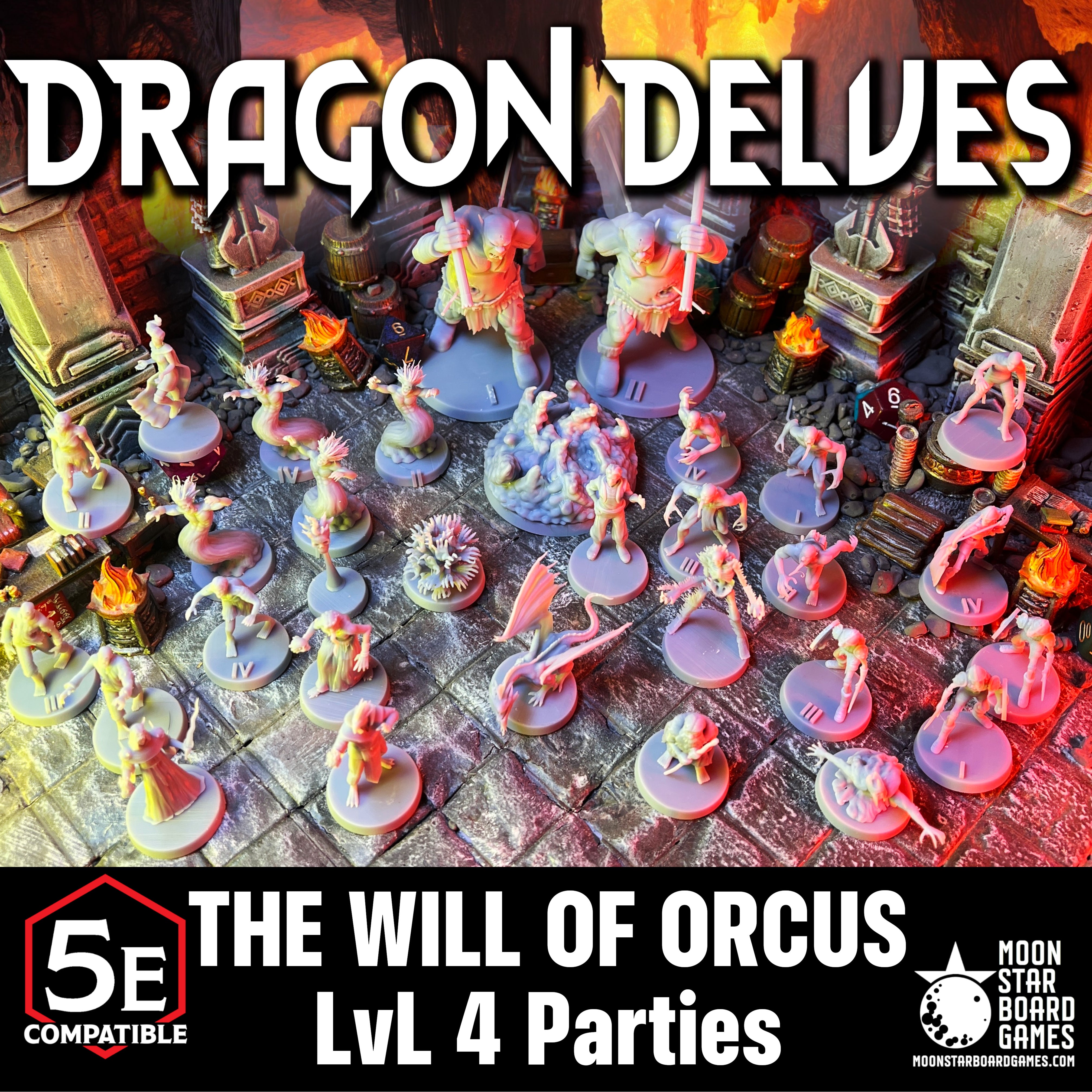 Dragon Delves - The Will of Orcus - 31pc