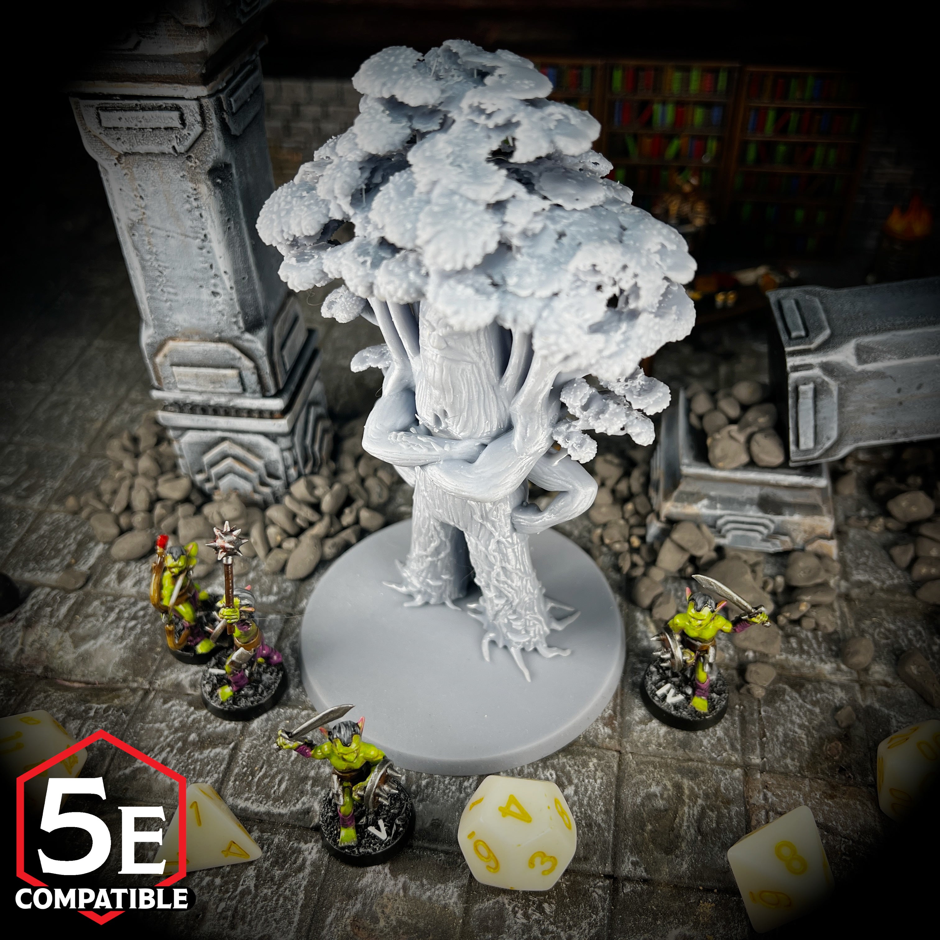 The highest quality, reasonably priced 28mm scale Treant miniatures for Dungeons & Dragons, Pathfinder, GURPS, and other TTRPGS!