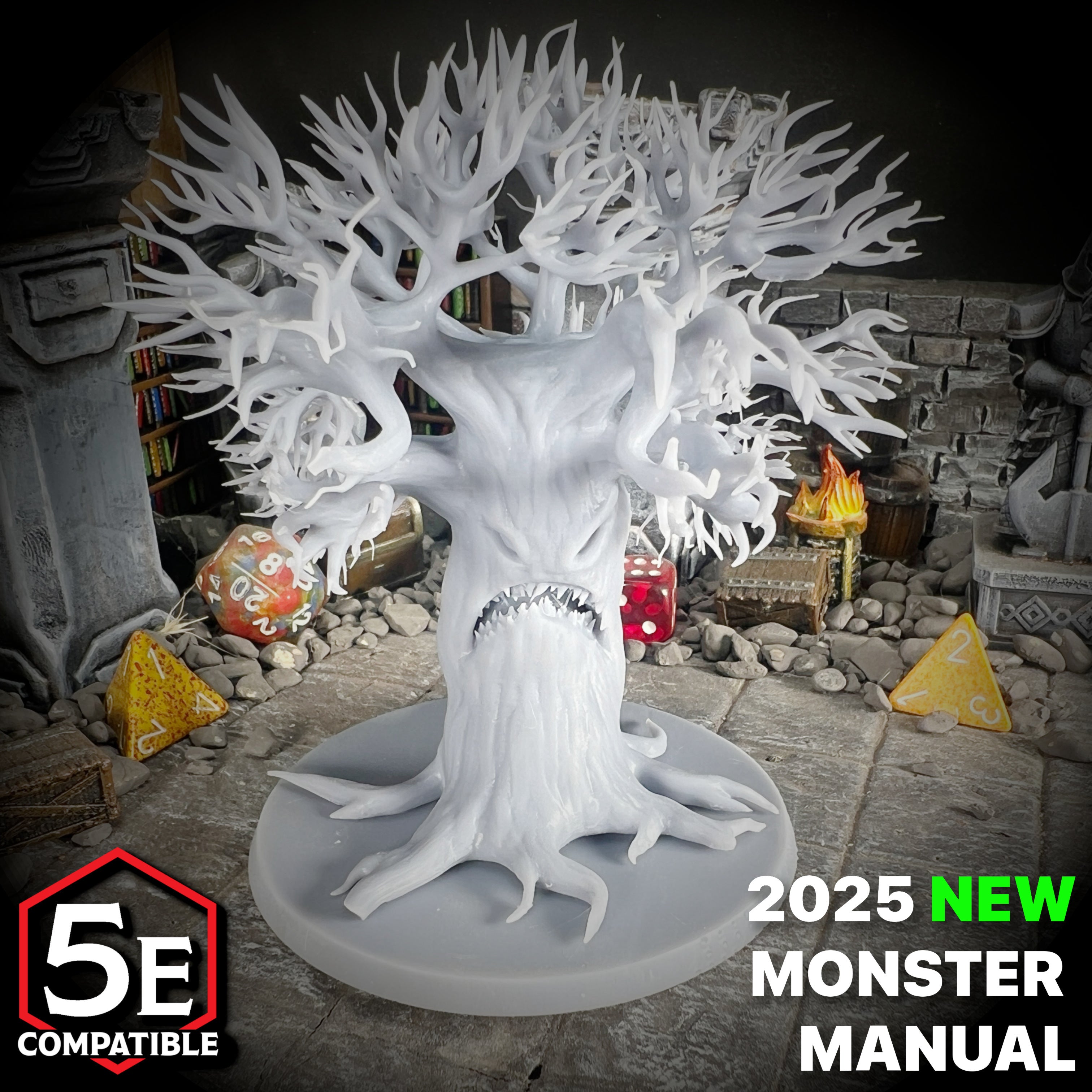 The highest quality, reasonably priced 28mm scale Tree Blight miniatures for Dungeons & Dragons, Pathfinder, GURPS, and other TTRPGS!